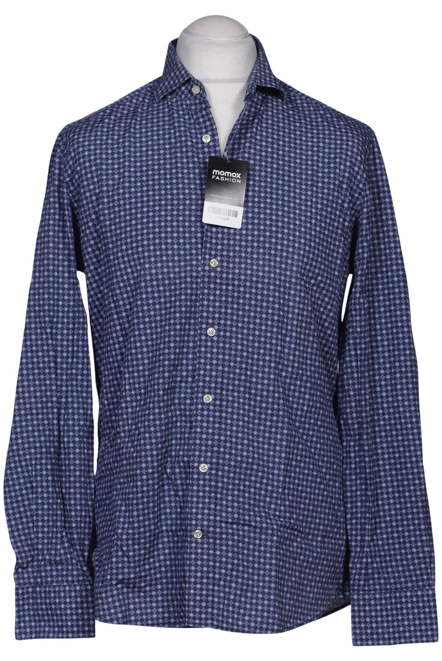 

Hackett London Herren Hemd, marineblau, Gr. 52