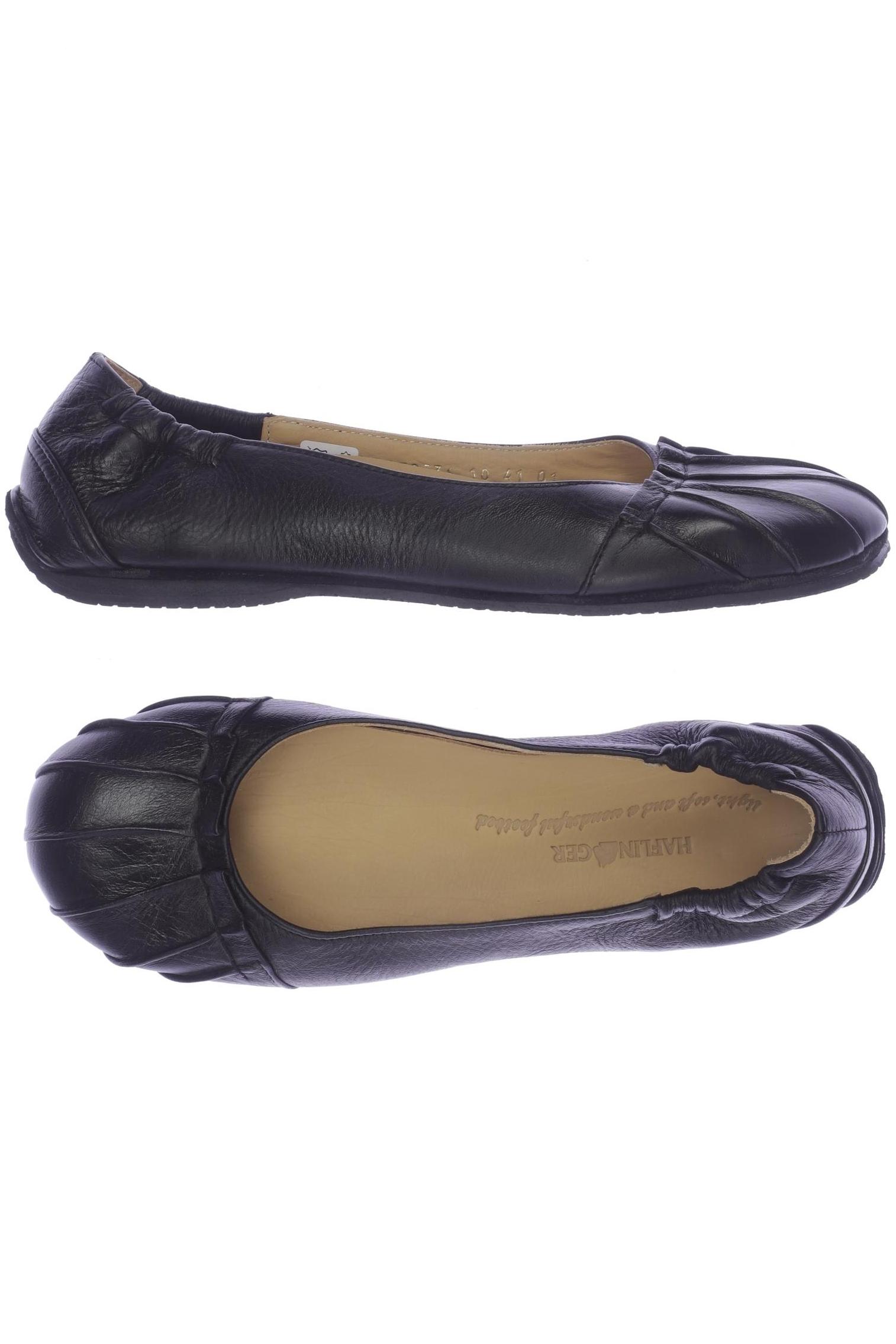 

Haflinger Damen Ballerinas, schwarz, Gr. 41