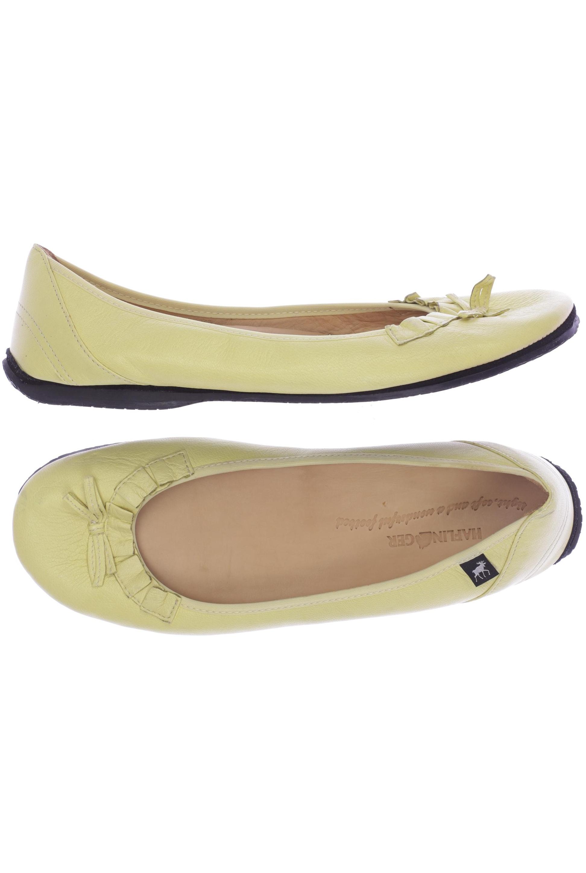 

Haflinger Damen Ballerinas, gelb, Gr. 41