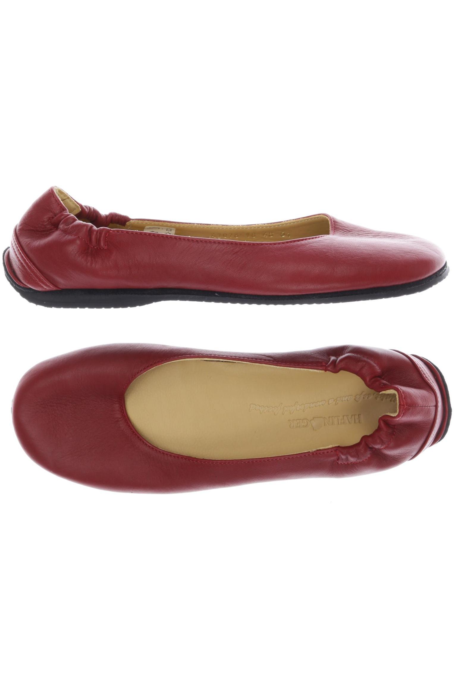 

Haflinger Damen Ballerinas, rot, Gr. 40