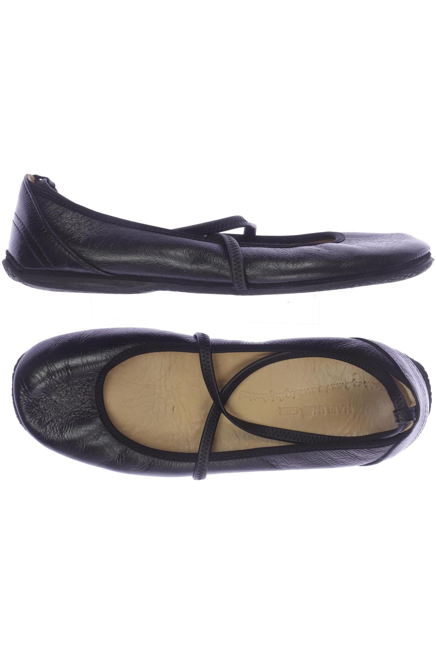 

Haflinger Damen Ballerinas, schwarz, Gr. 39