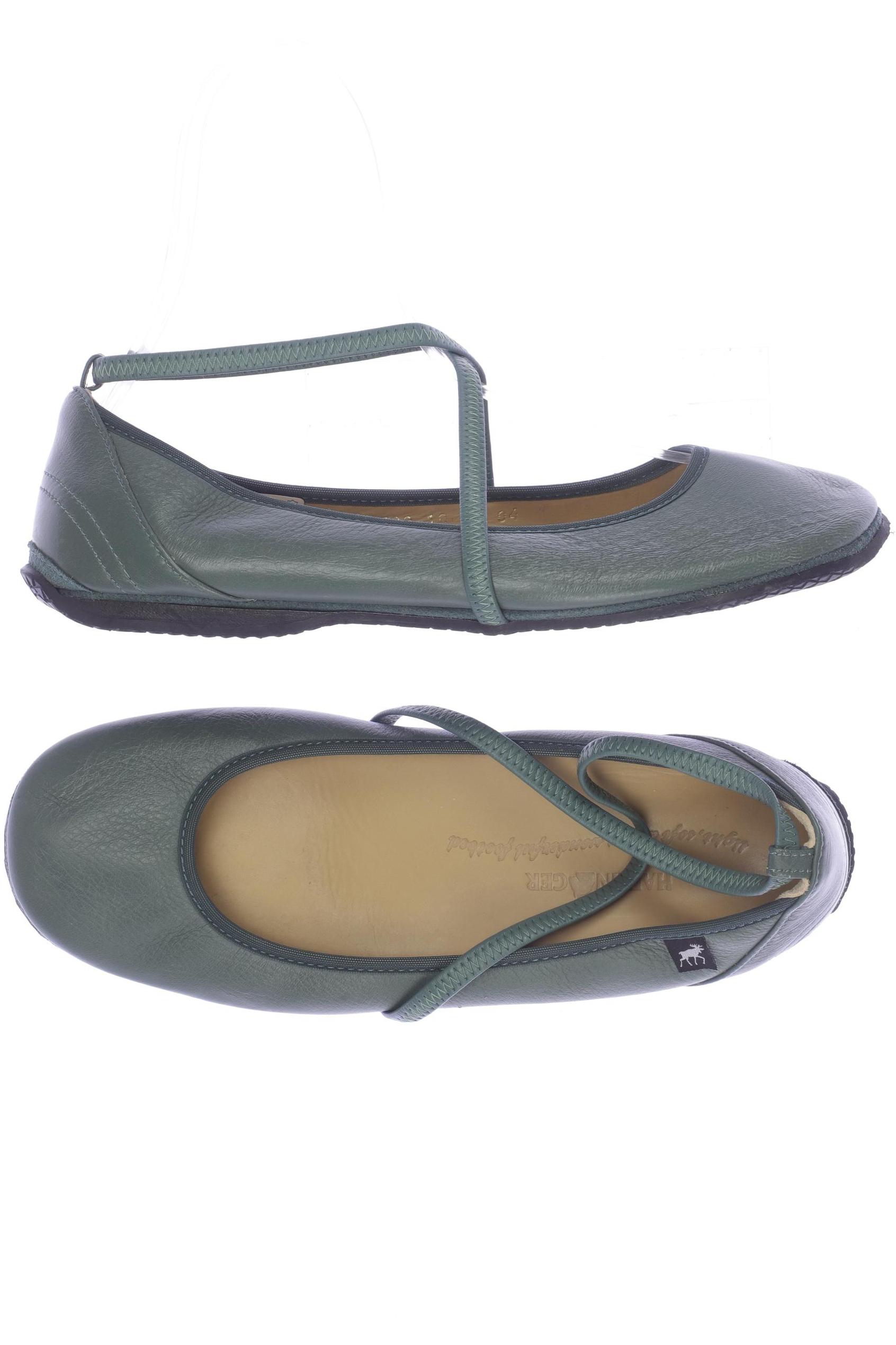 

Haflinger Damen Ballerinas, grün, Gr. 39