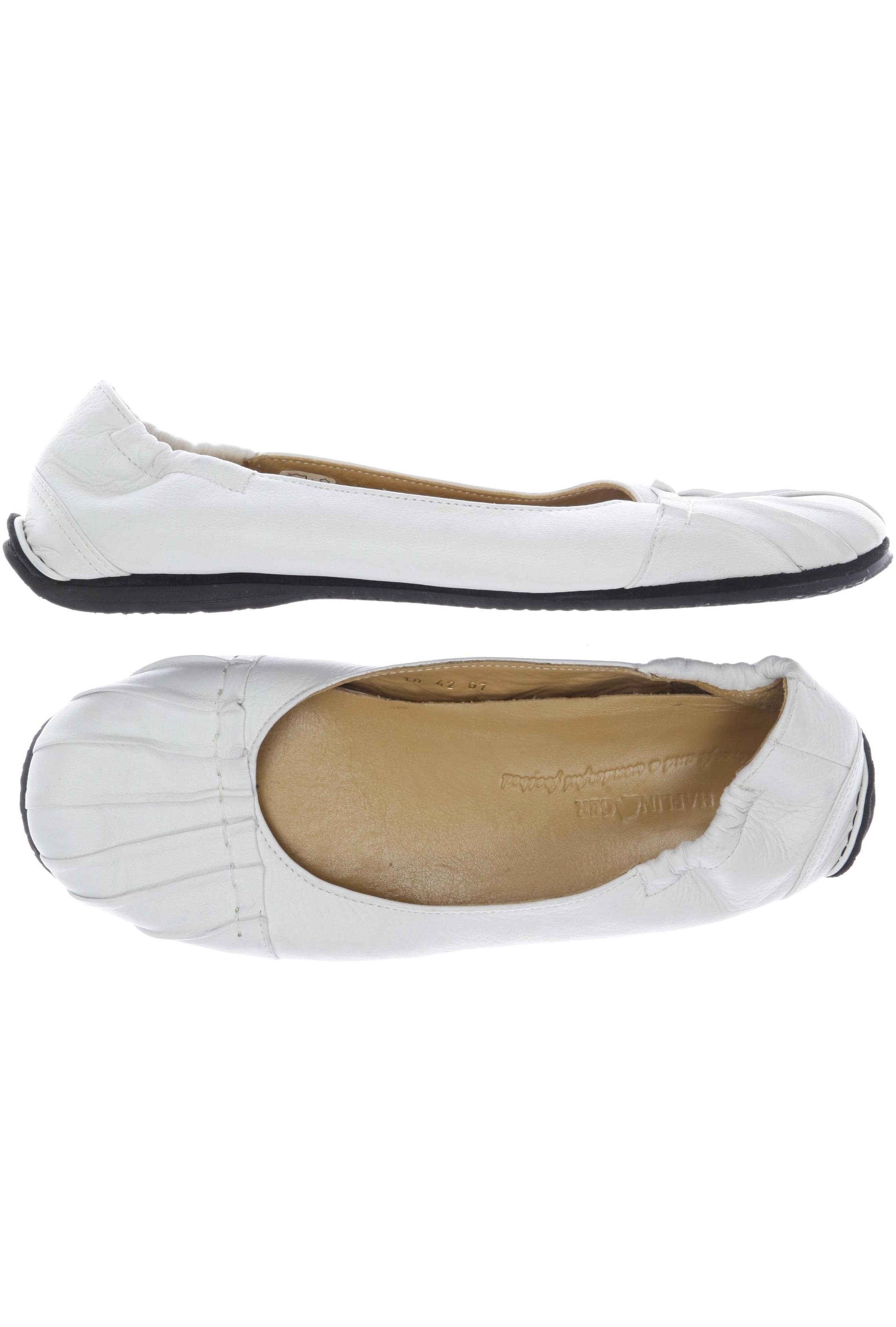 

Haflinger Damen Ballerinas, weiß, Gr. 42