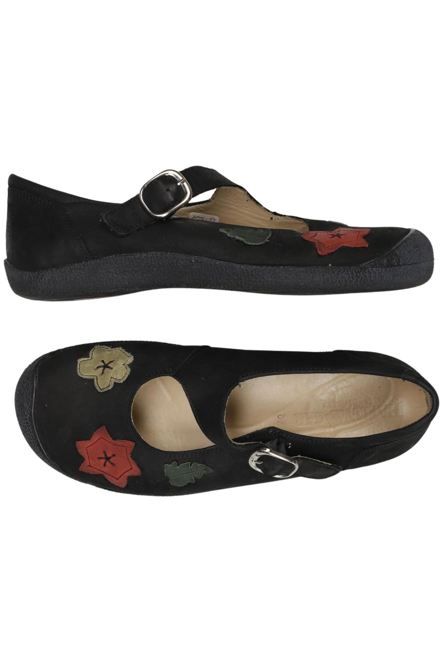 

Haflinger Damen Ballerinas, schwarz, Gr. 39