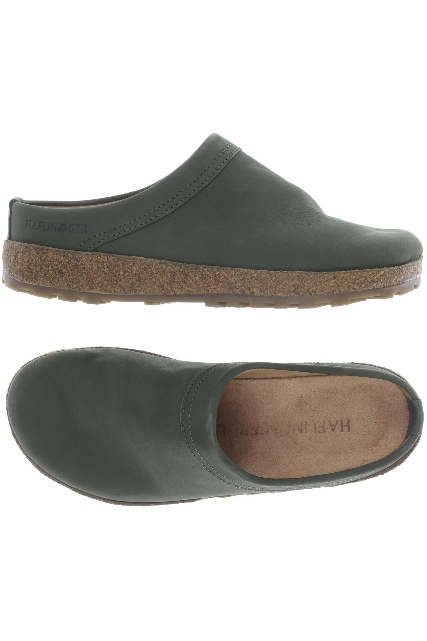 

Haflinger Damen Halbschuh, grün, Gr. 38