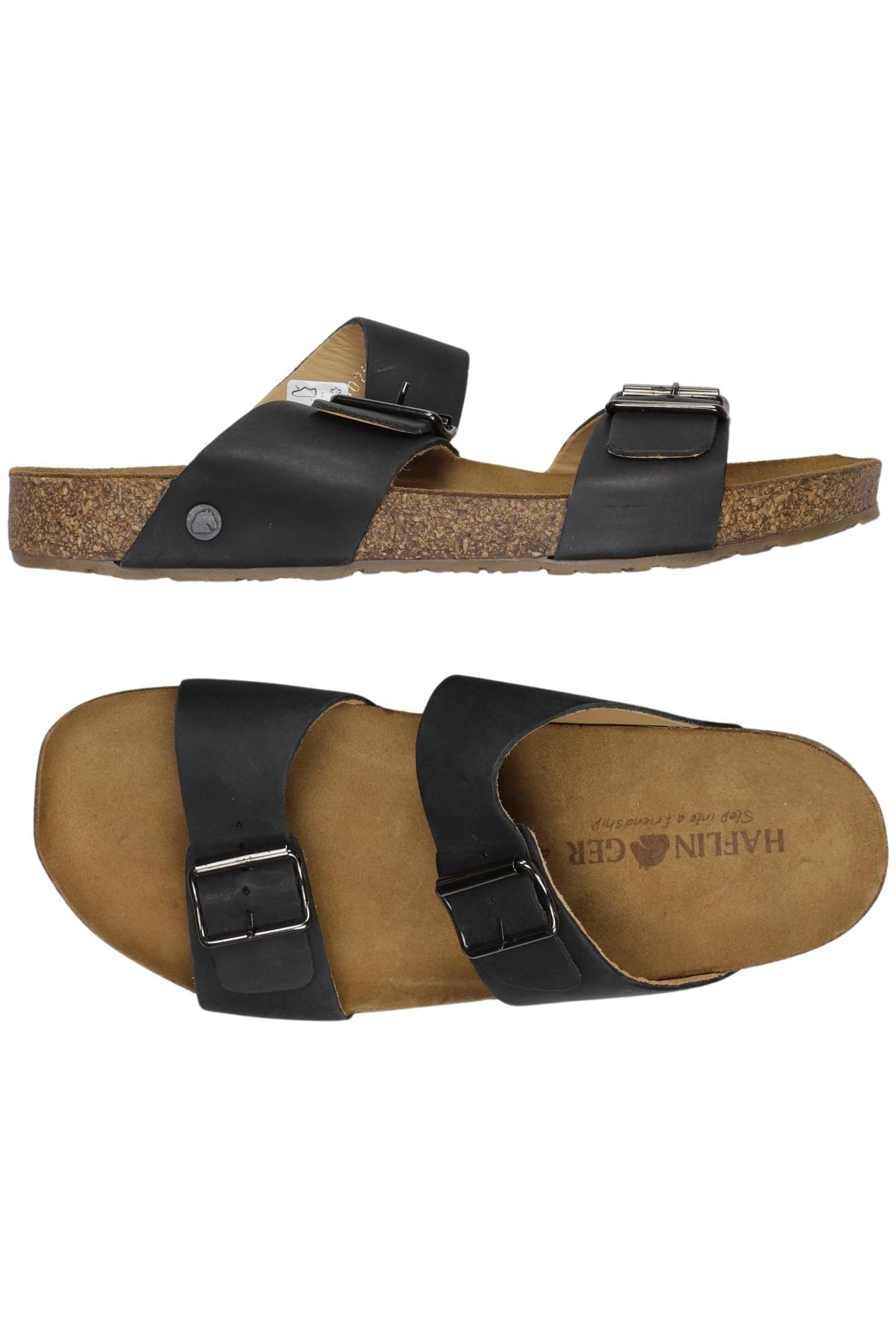 

Haflinger Damen Sandale, schwarz, Gr. 41