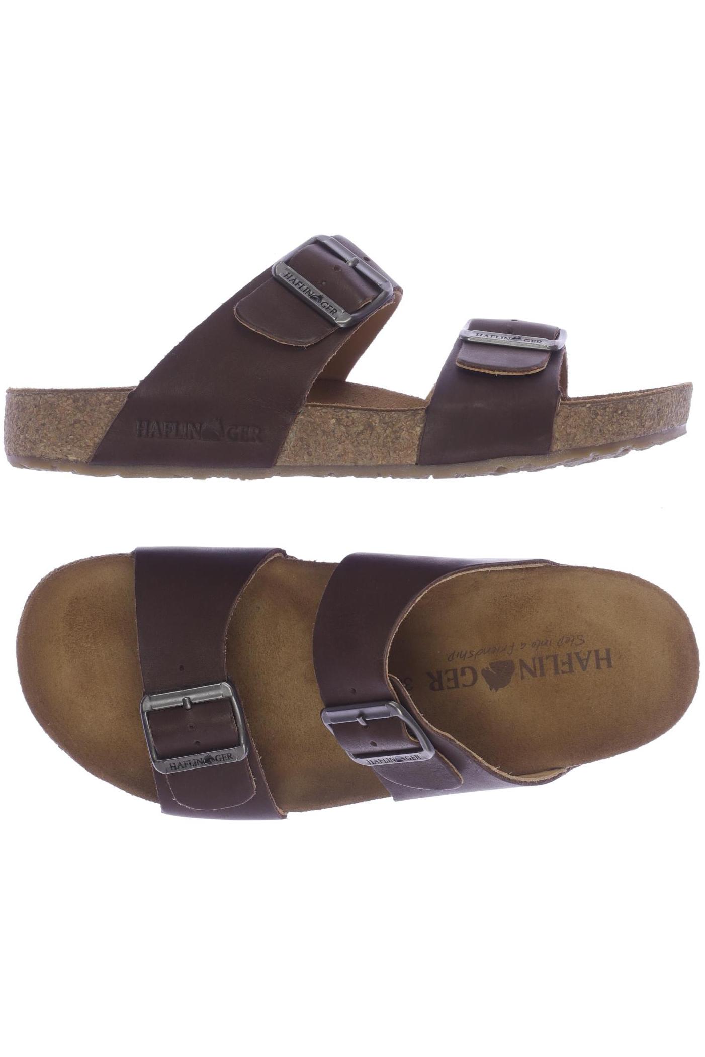 

Haflinger Damen Sandale, braun, Gr. 38
