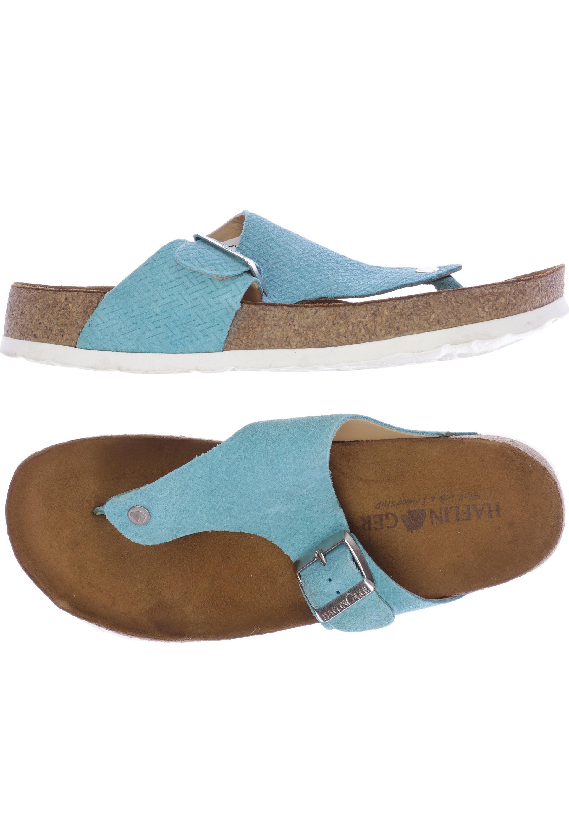 

Haflinger Damen Sandale, blau, Gr. 41