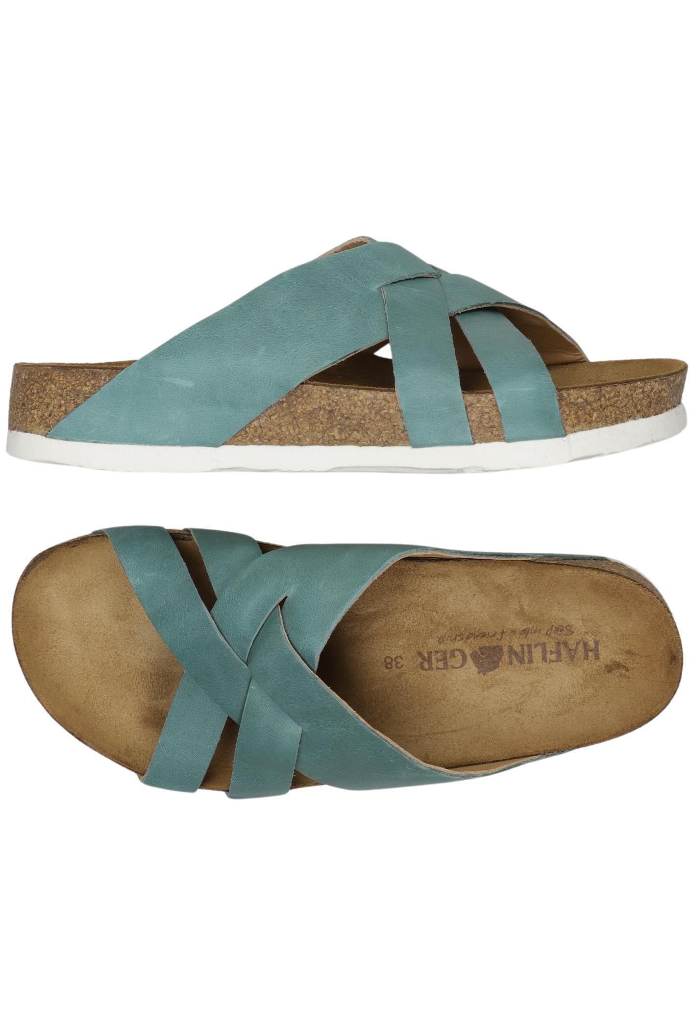

Haflinger Damen Sandale, türkis, Gr. 38