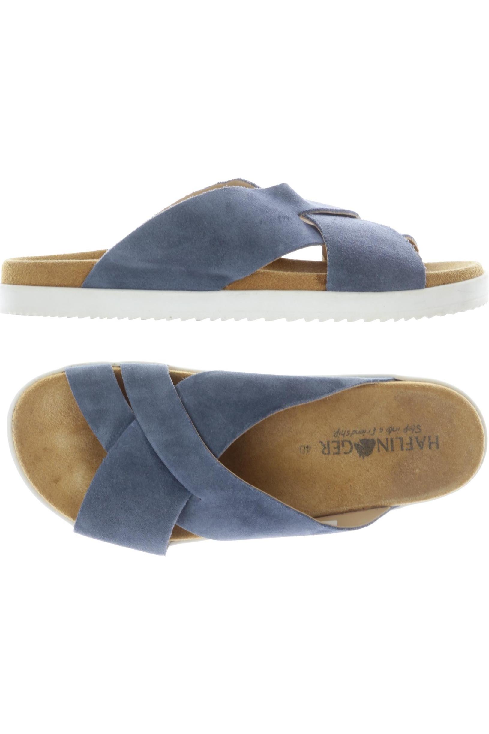 

Haflinger Damen Sandale, blau, Gr. 40