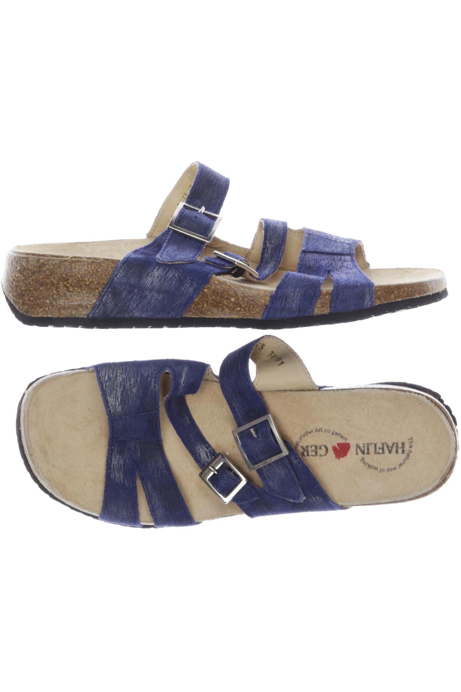 

Haflinger Damen Sandale, marineblau, Gr. 38