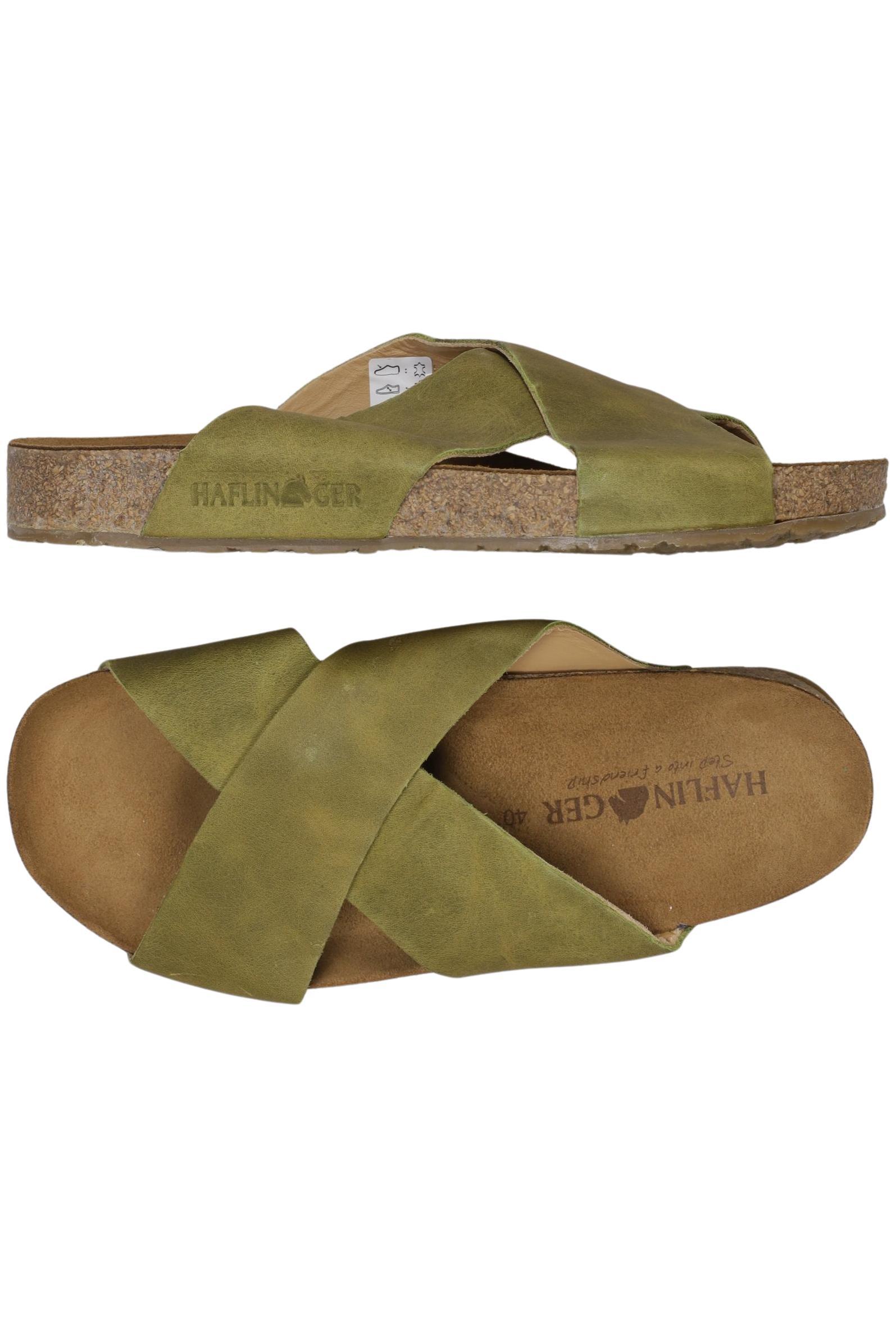 

Haflinger Damen Sandale, grün, Gr. 40