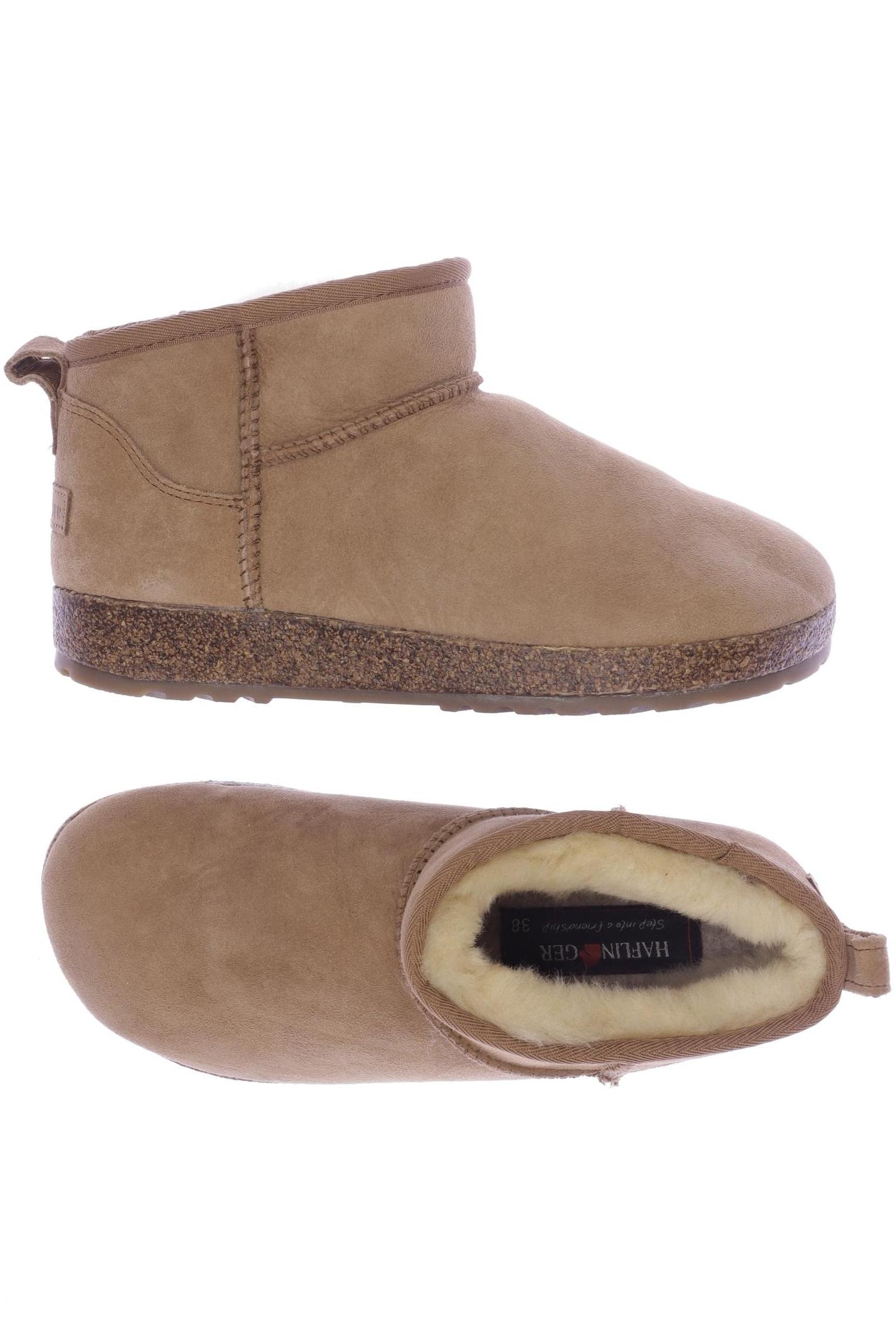 Thumbnail - Haflinger Damen Stiefelette, braun, Gr. 38