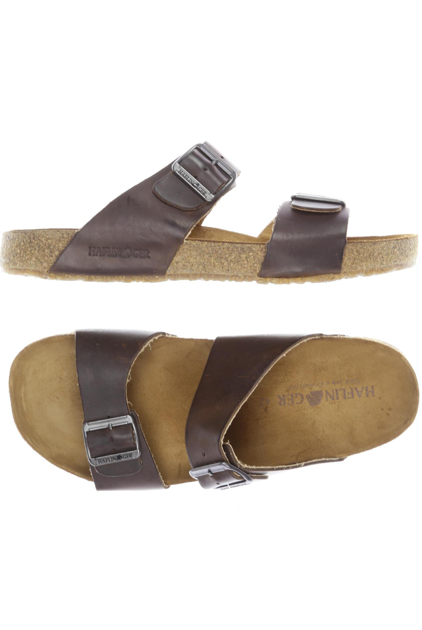 

Haflinger Herren Sandale, braun, Gr. 42