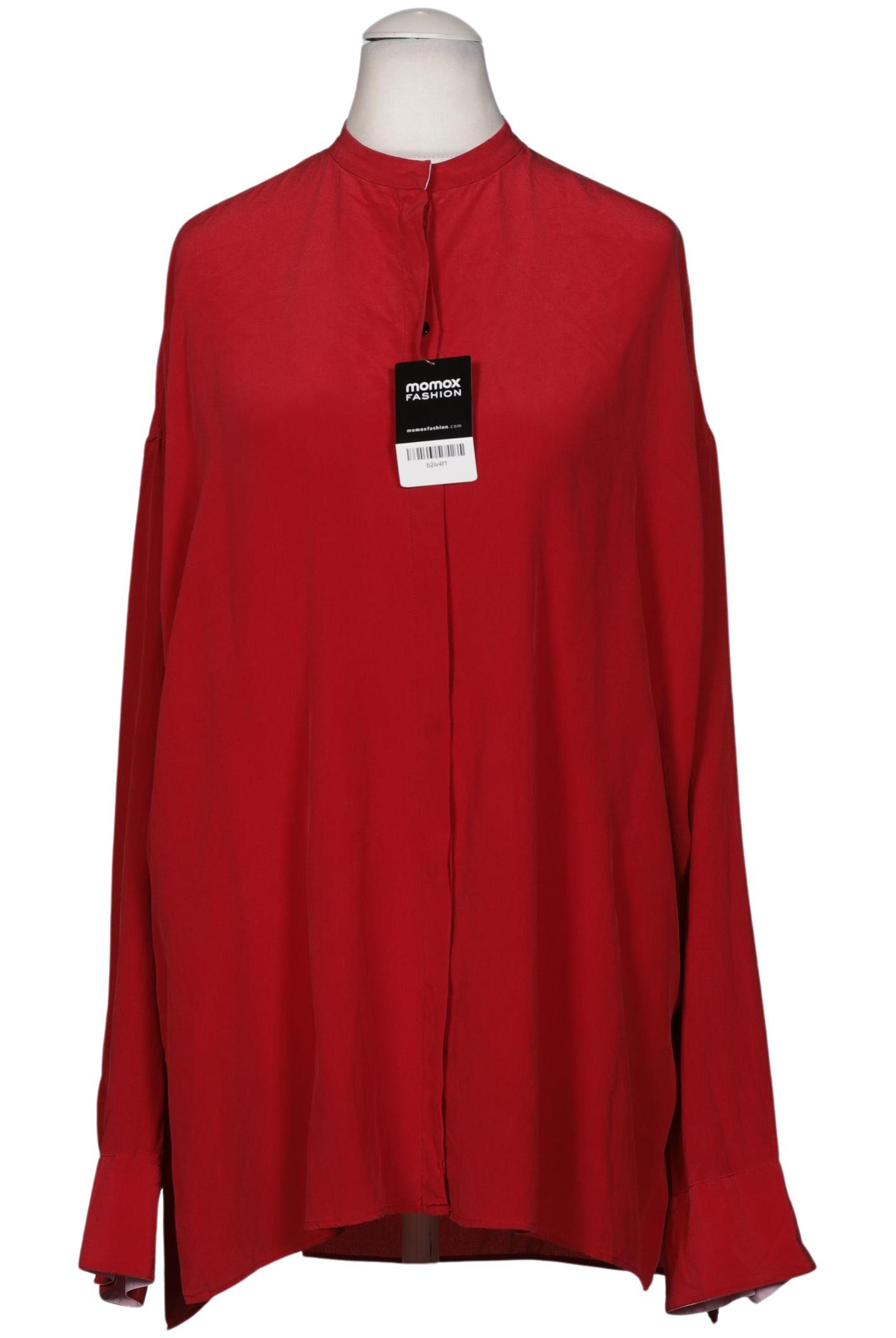 

Haider Ackermann Damen Bluse, bordeaux, Gr. 38