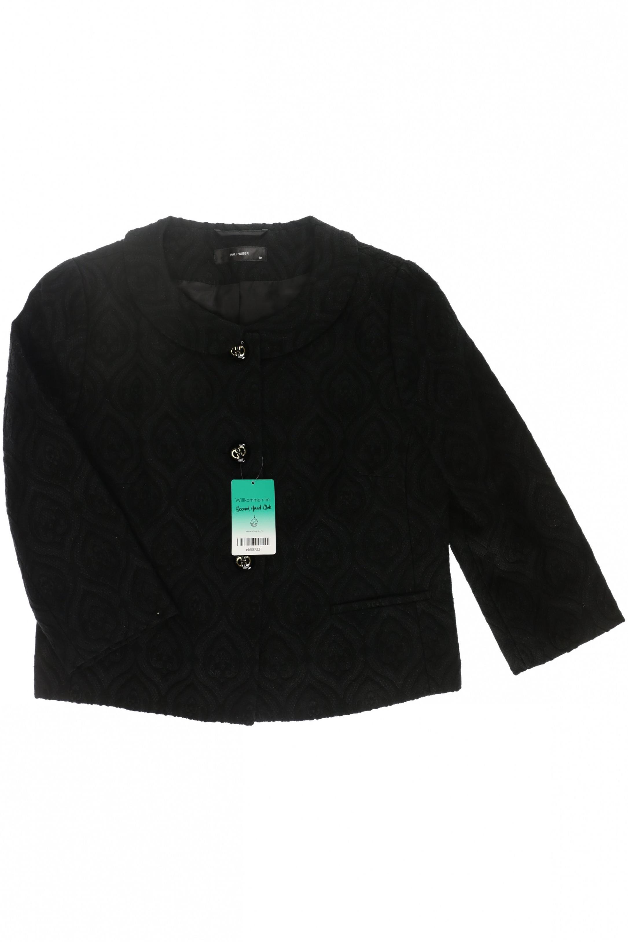 

Hallhuber Damen Blazer, schwarz, Gr. 40