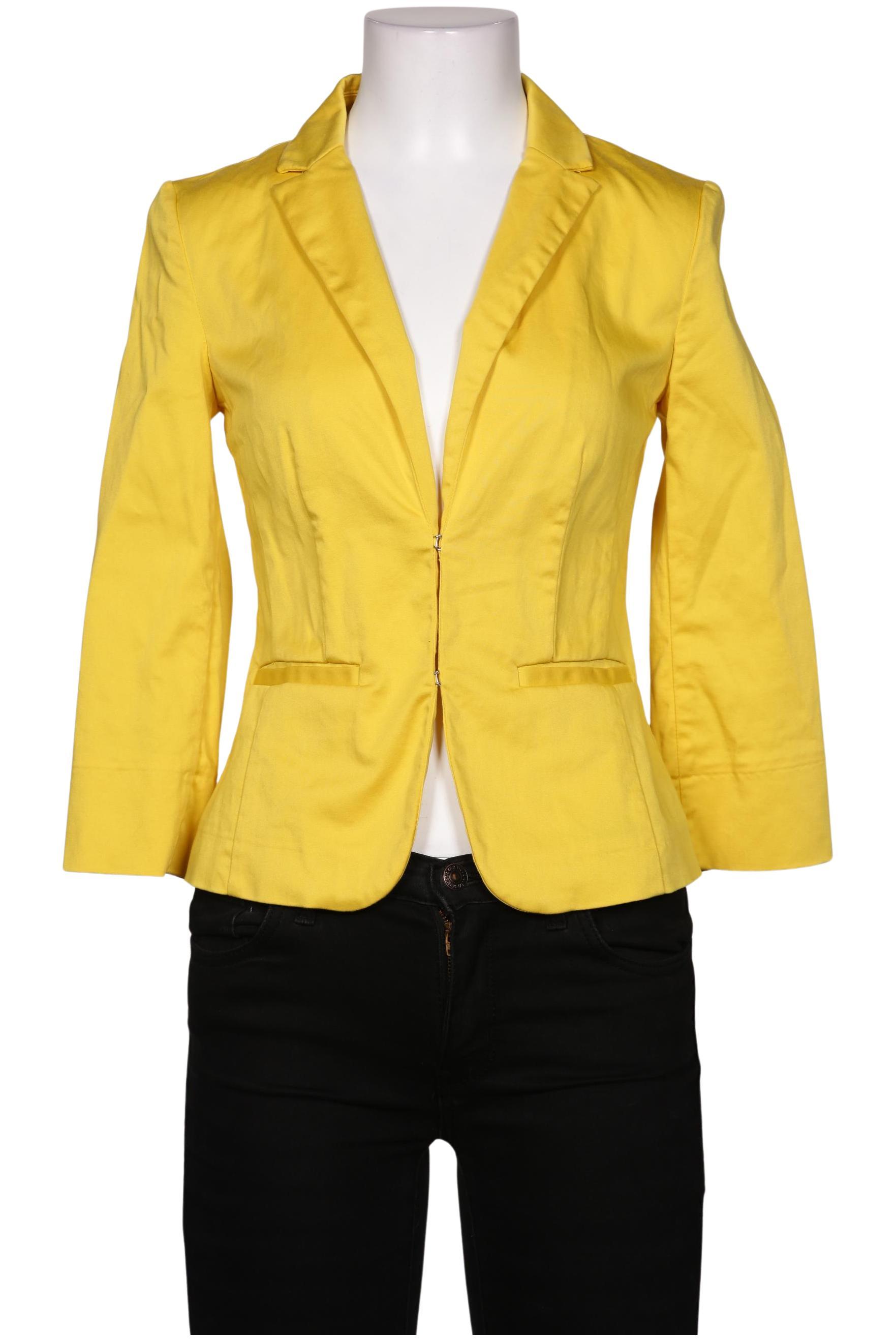 

Hallhuber Damen Blazer, gelb, Gr. 34