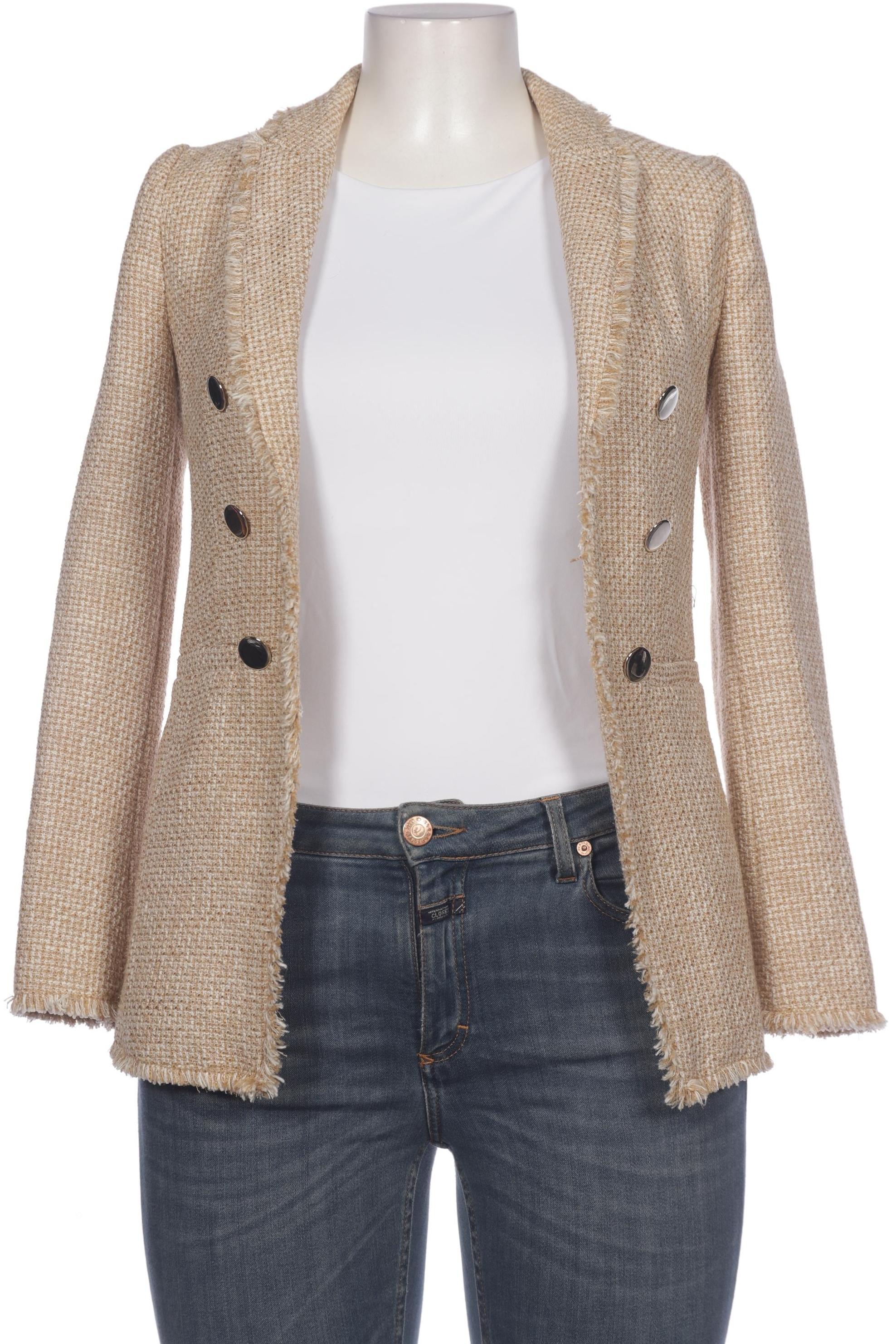 

Hallhuber Damen Blazer, beige, Gr. 34