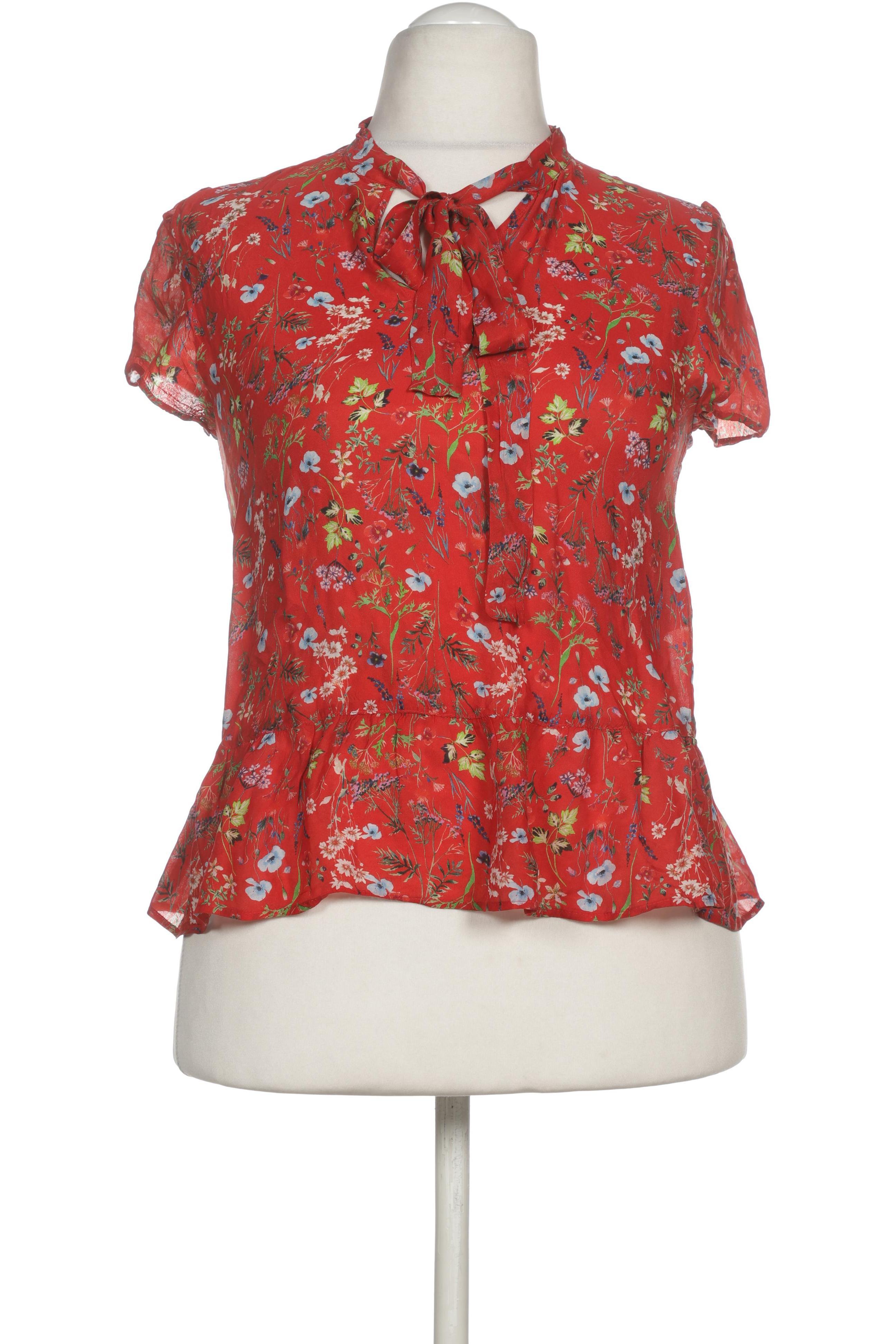 

Hallhuber Damen Bluse, rot, Gr. 42