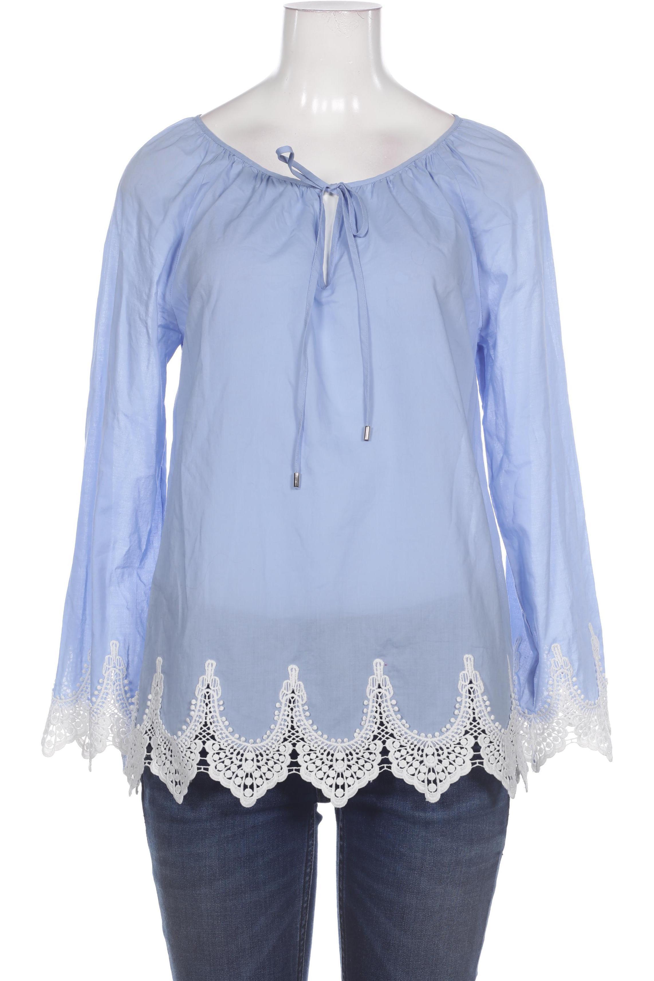

Hallhuber Damen Bluse, blau, Gr. 34