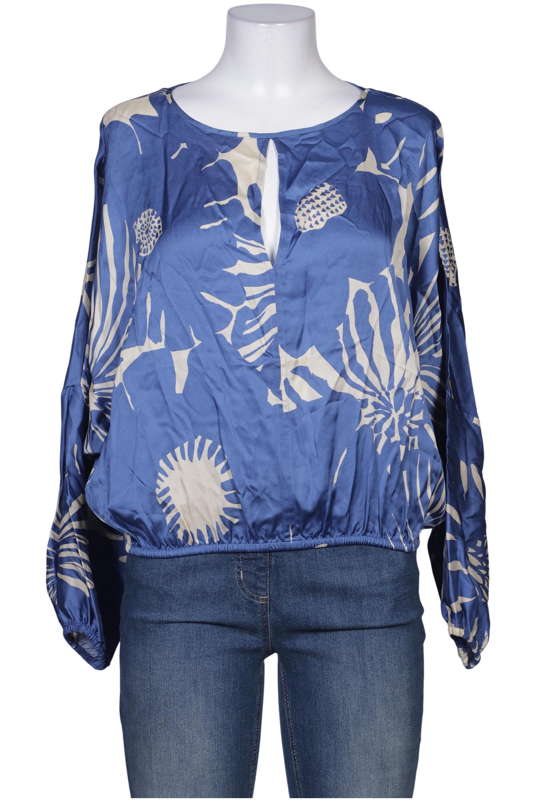 

Hallhuber Damen Bluse, blau, Gr. 36