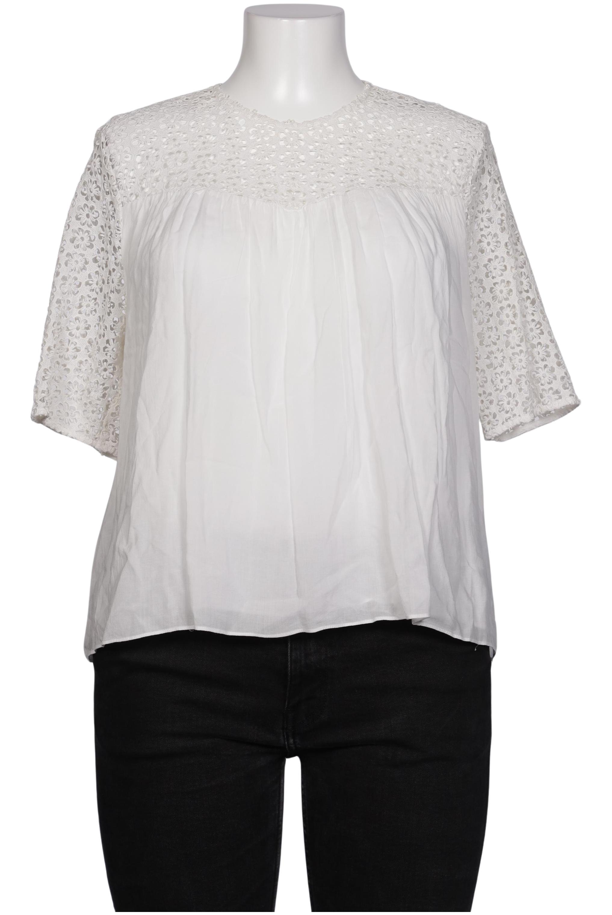 

Hallhuber Damen Bluse, weiß, Gr. 42