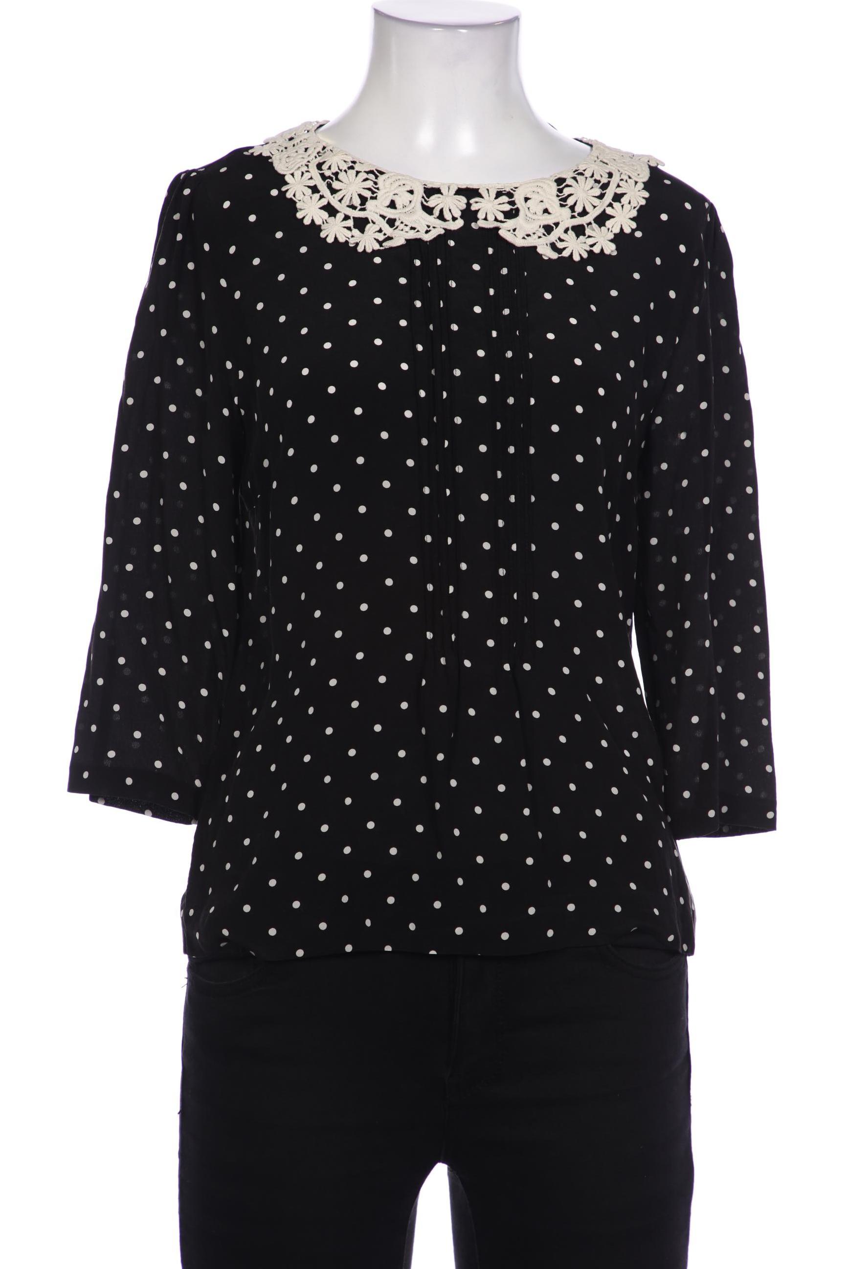 

Hallhuber Damen Bluse, schwarz, Gr. 36