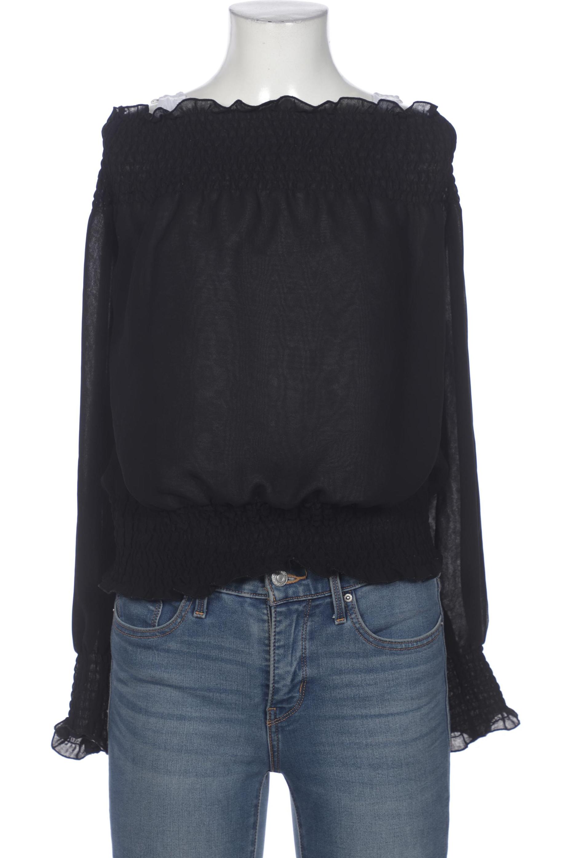 

Hallhuber Damen Bluse, schwarz, Gr. 36