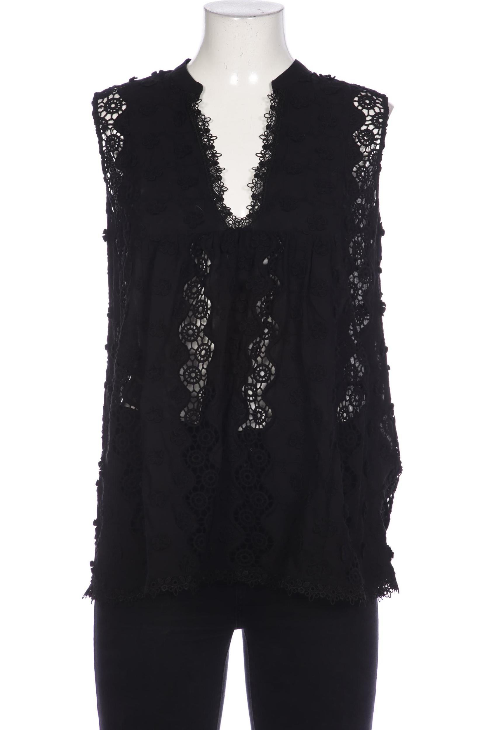 

Hallhuber Damen Bluse, schwarz, Gr. 38