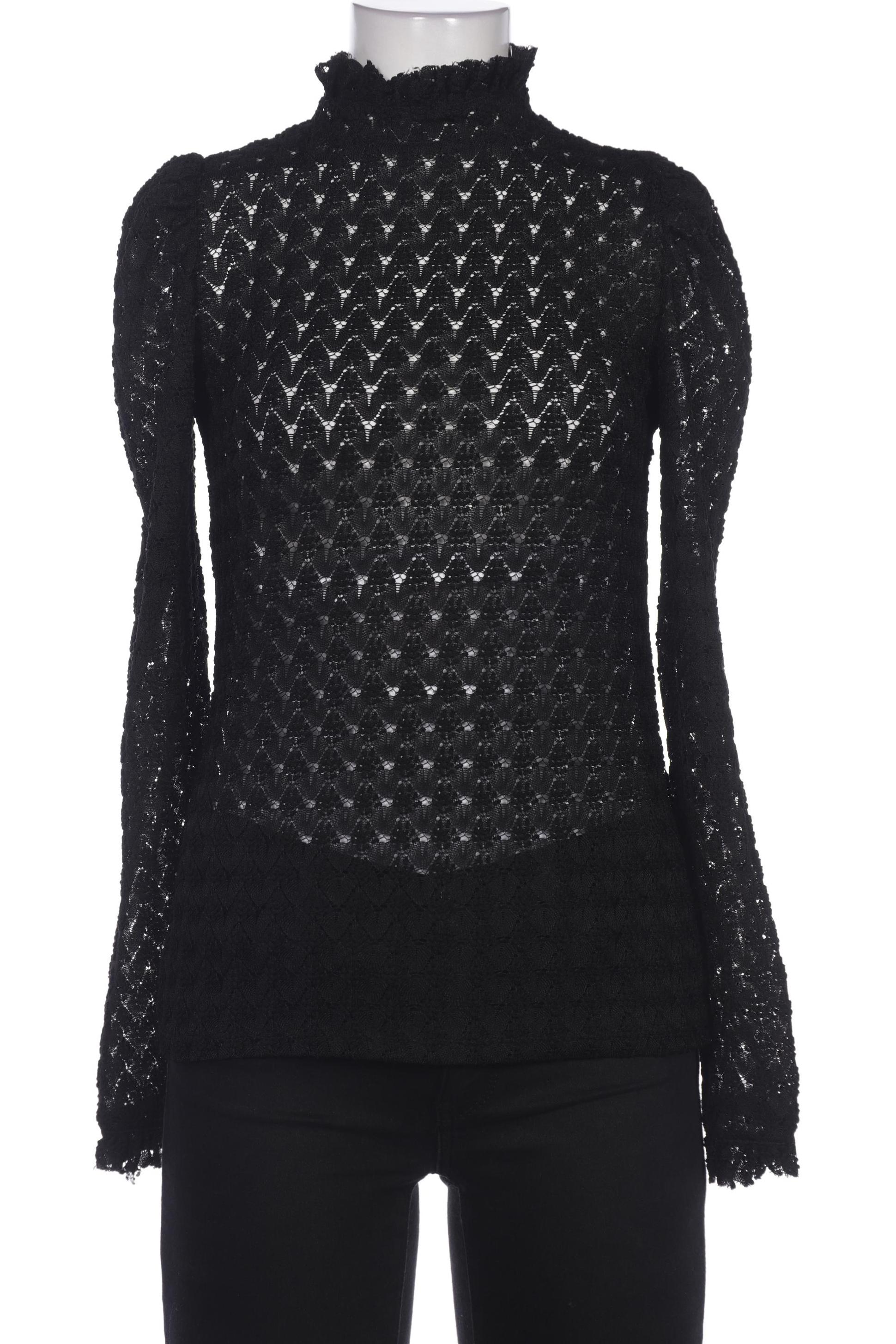 

Hallhuber Damen Bluse, schwarz, Gr. 34