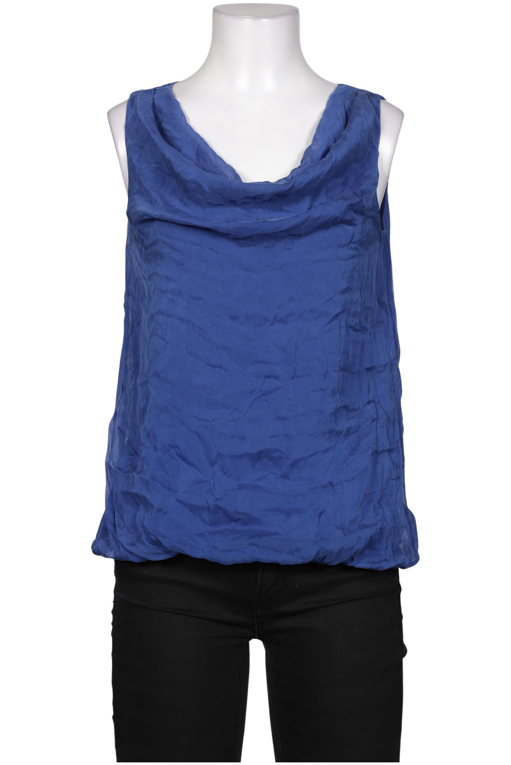 

Hallhuber Damen Bluse, blau, Gr. 36