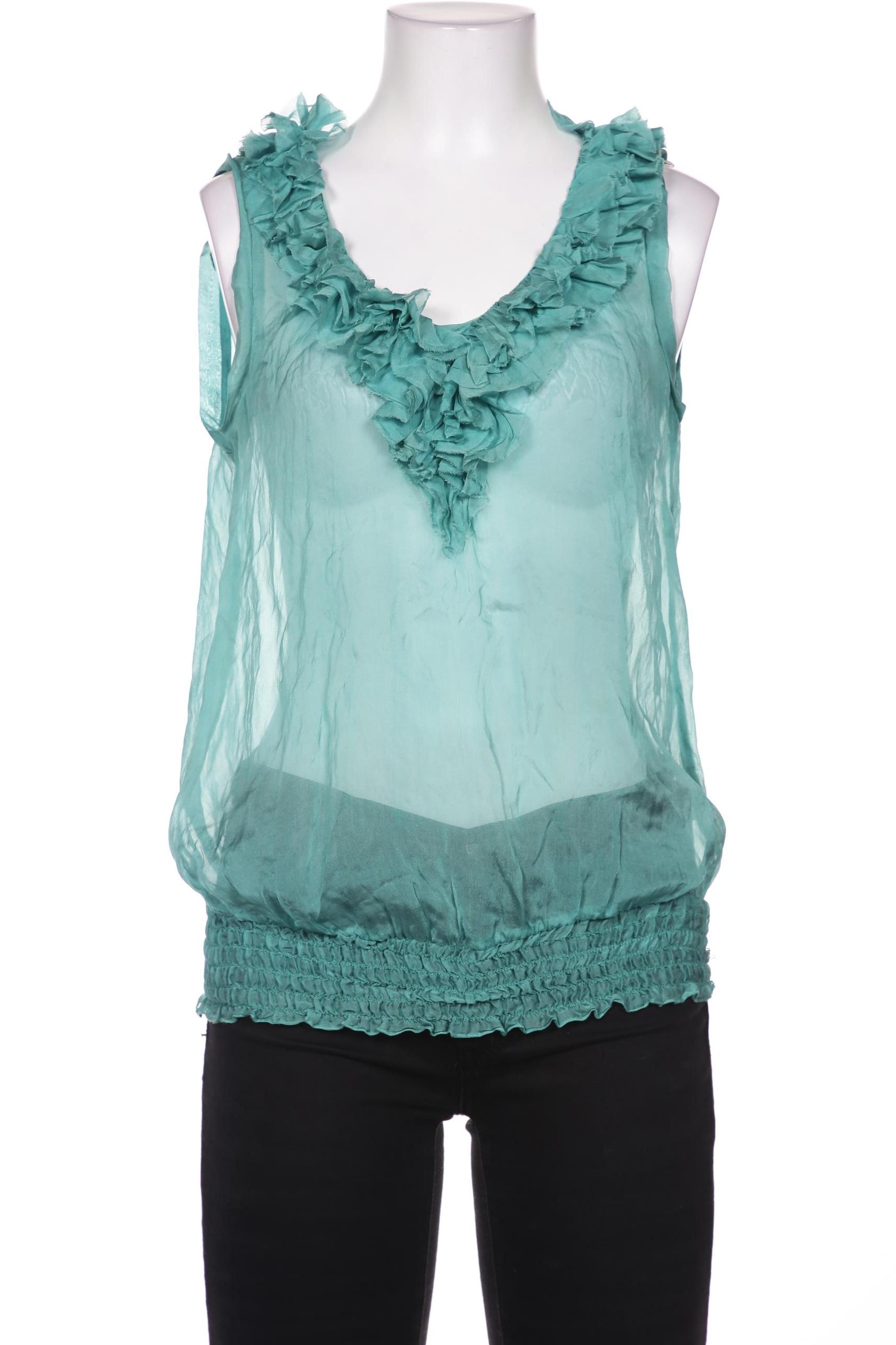

Hallhuber Damen Bluse, türkis, Gr. 36