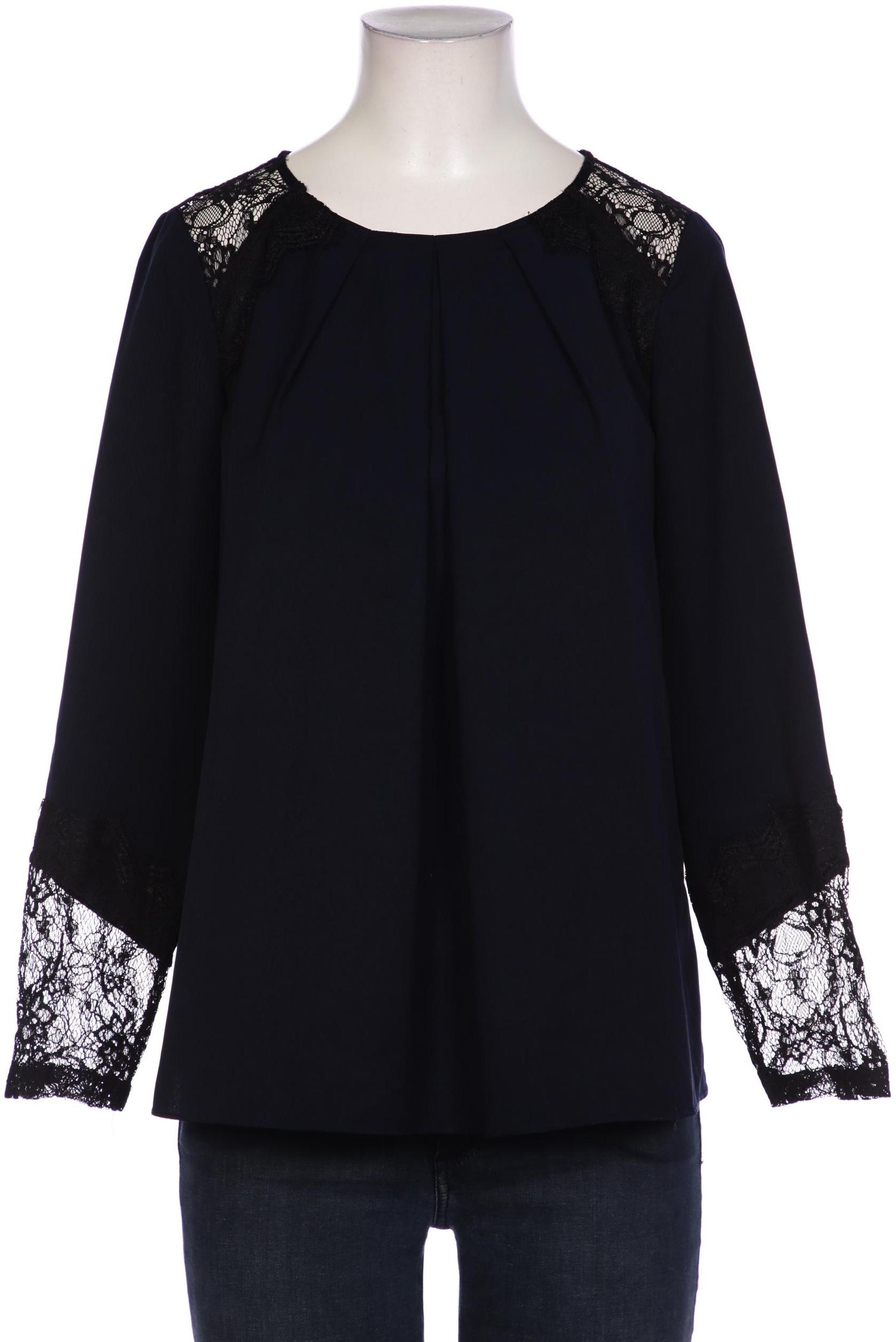 

Hallhuber Damen Bluse, marineblau, Gr. 36