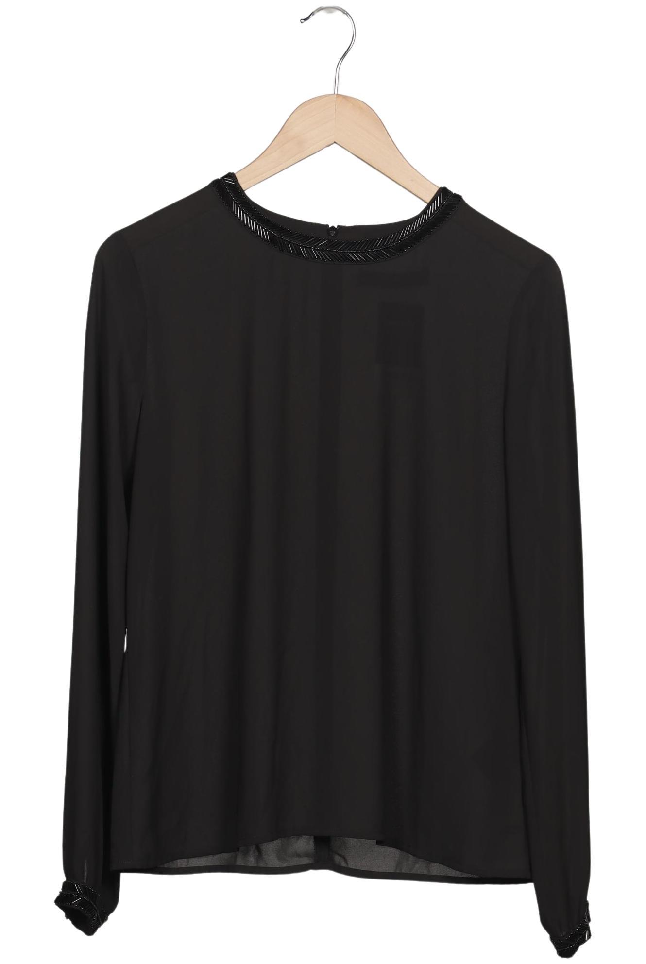 

Hallhuber Damen Bluse, schwarz, Gr. 38
