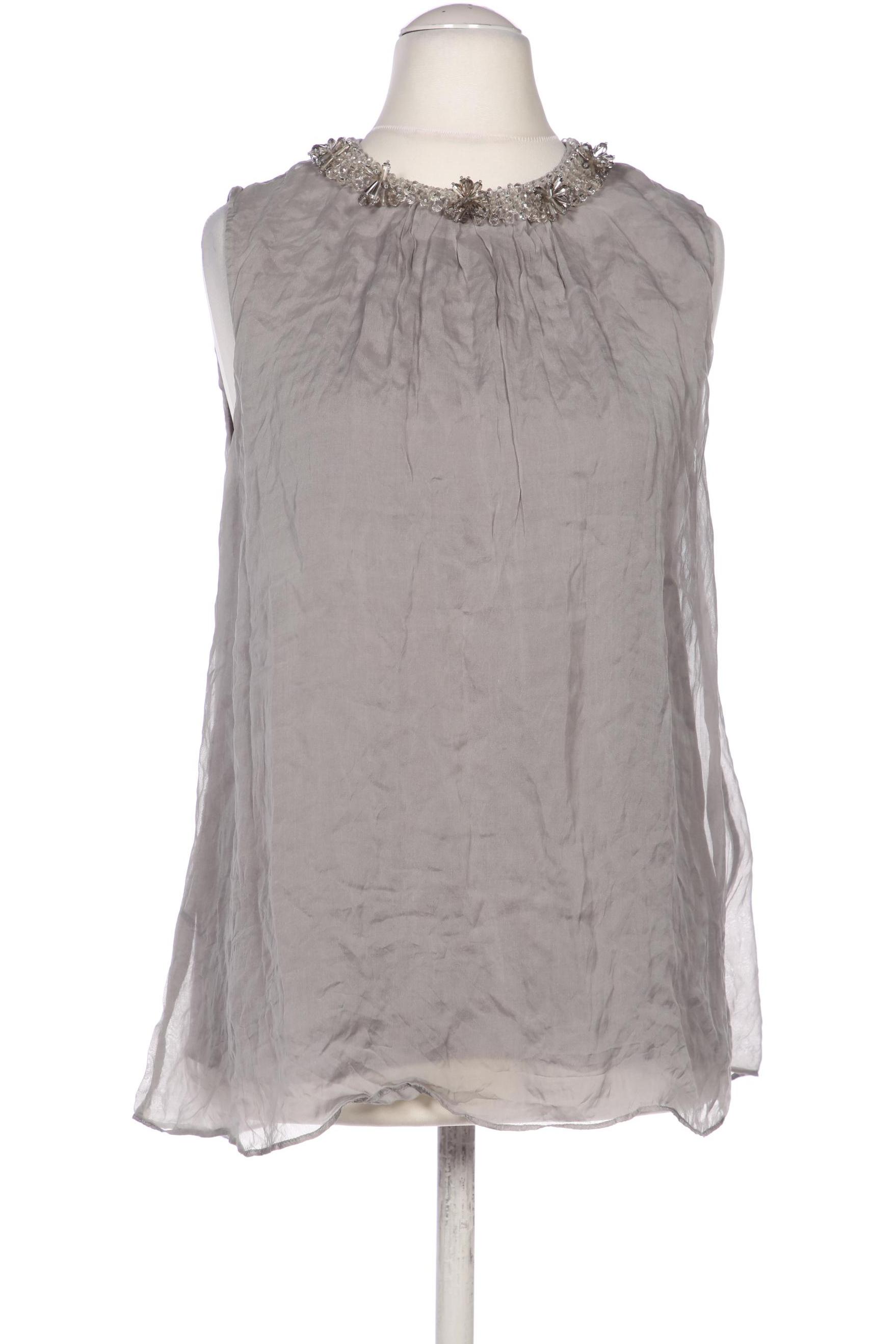 

Hallhuber Damen Bluse, grau, Gr. 38