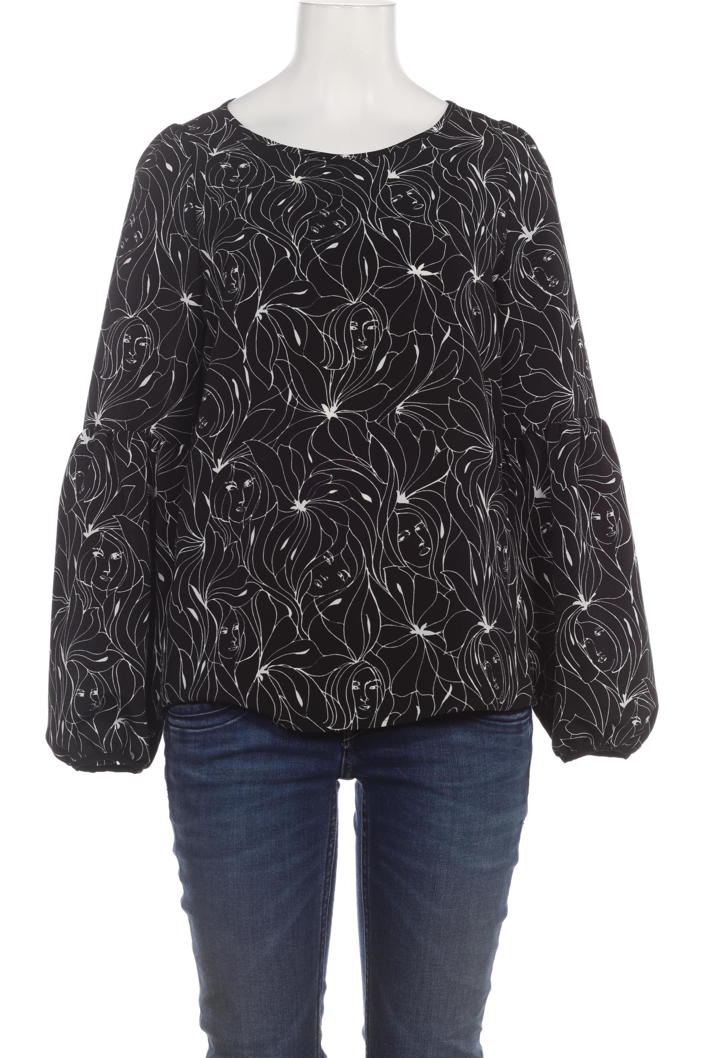 

Hallhuber Damen Bluse, schwarz, Gr. 34