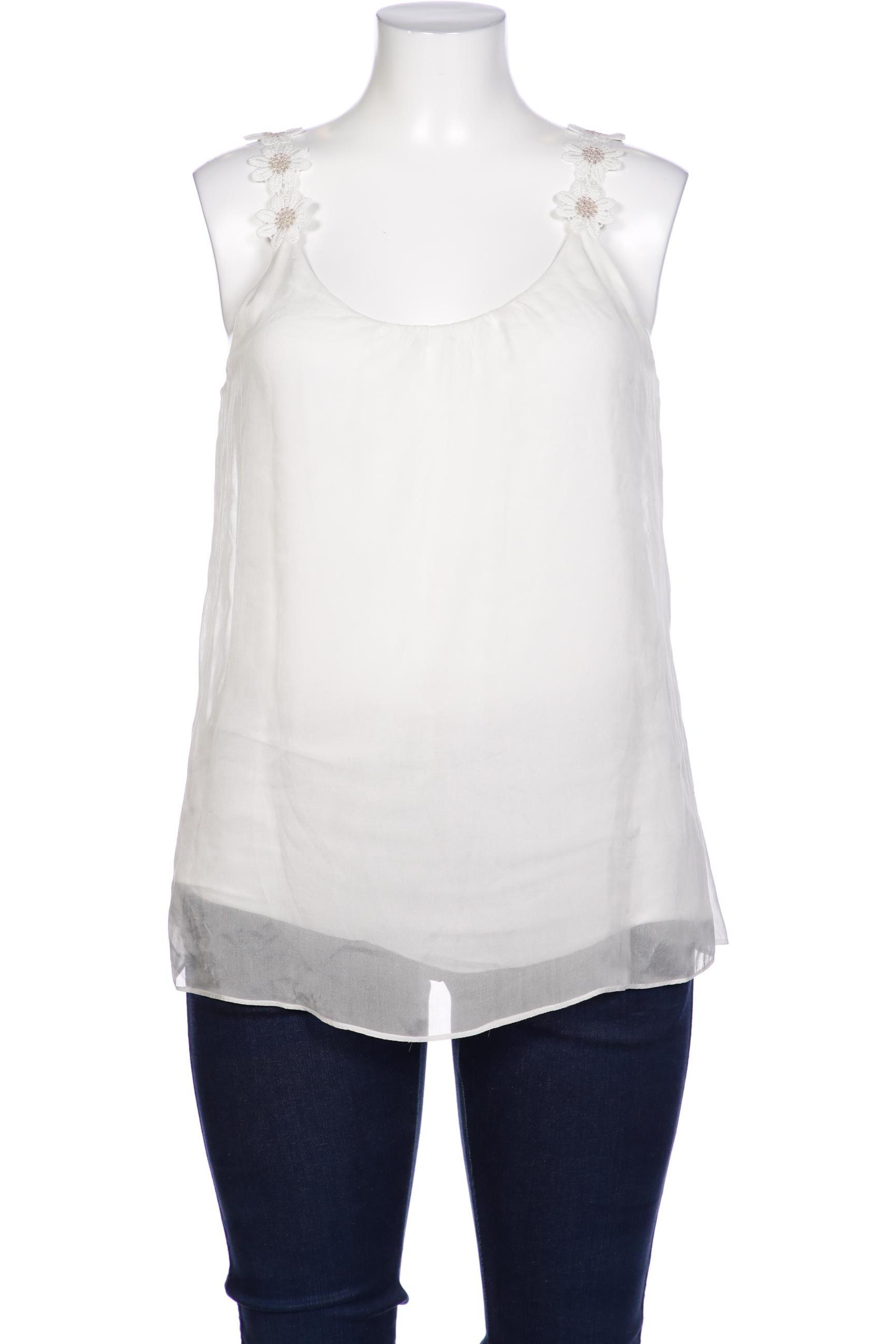 

Hallhuber Damen Bluse, weiß, Gr. 42