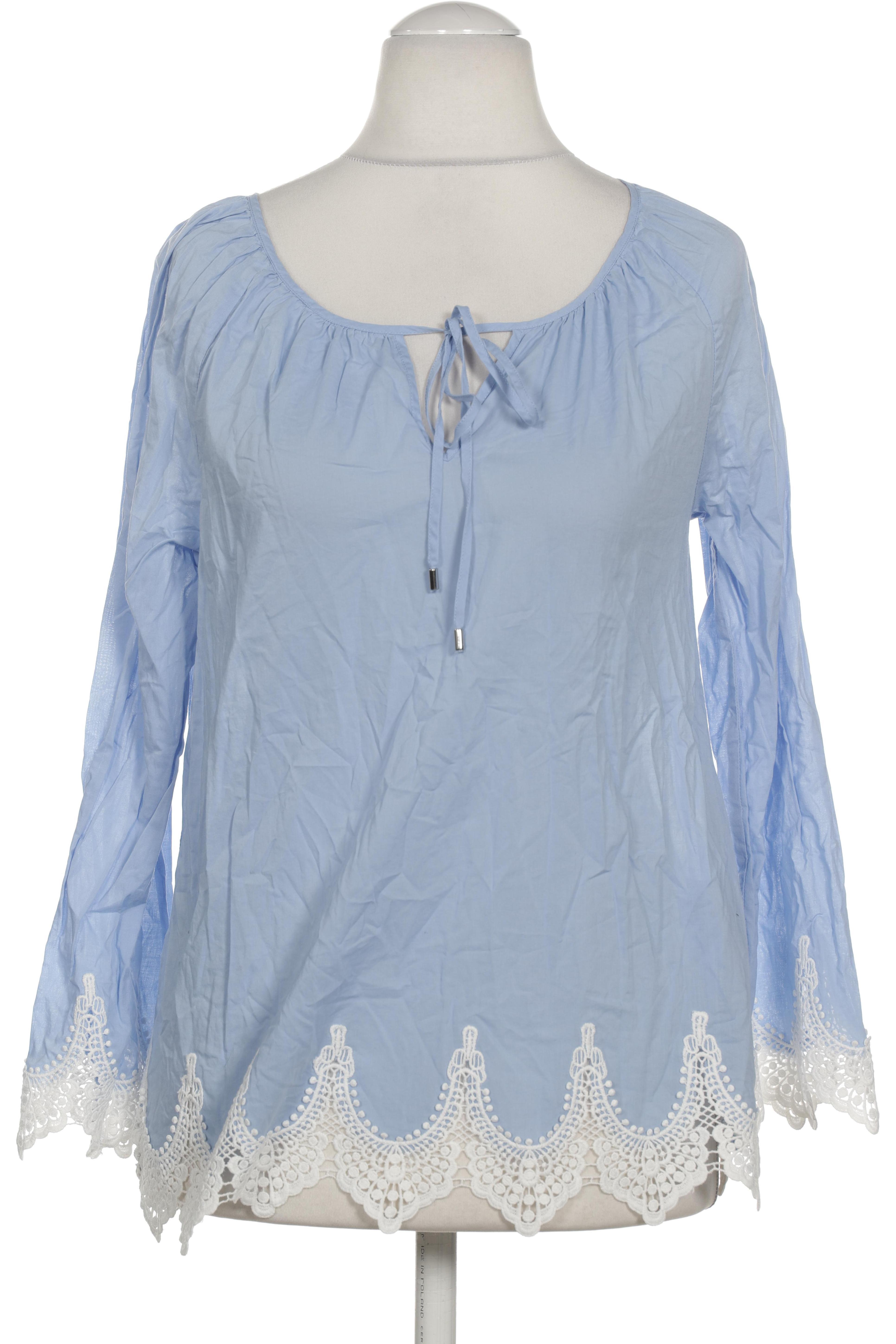 

Hallhuber Damen Bluse, blau, Gr. 36