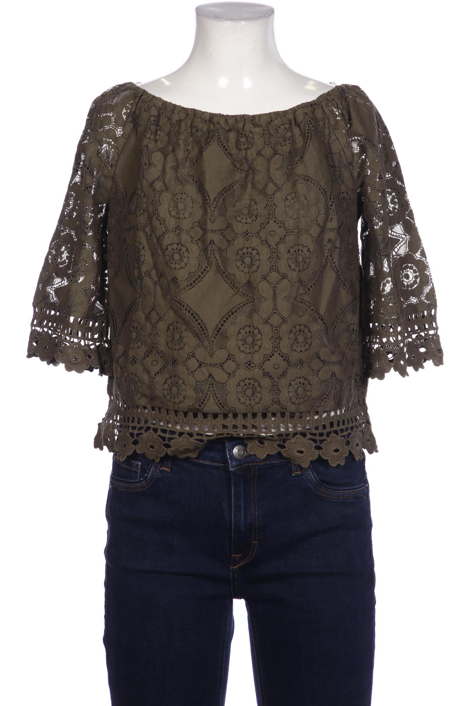 

Hallhuber Damen Bluse, grün, Gr. 34