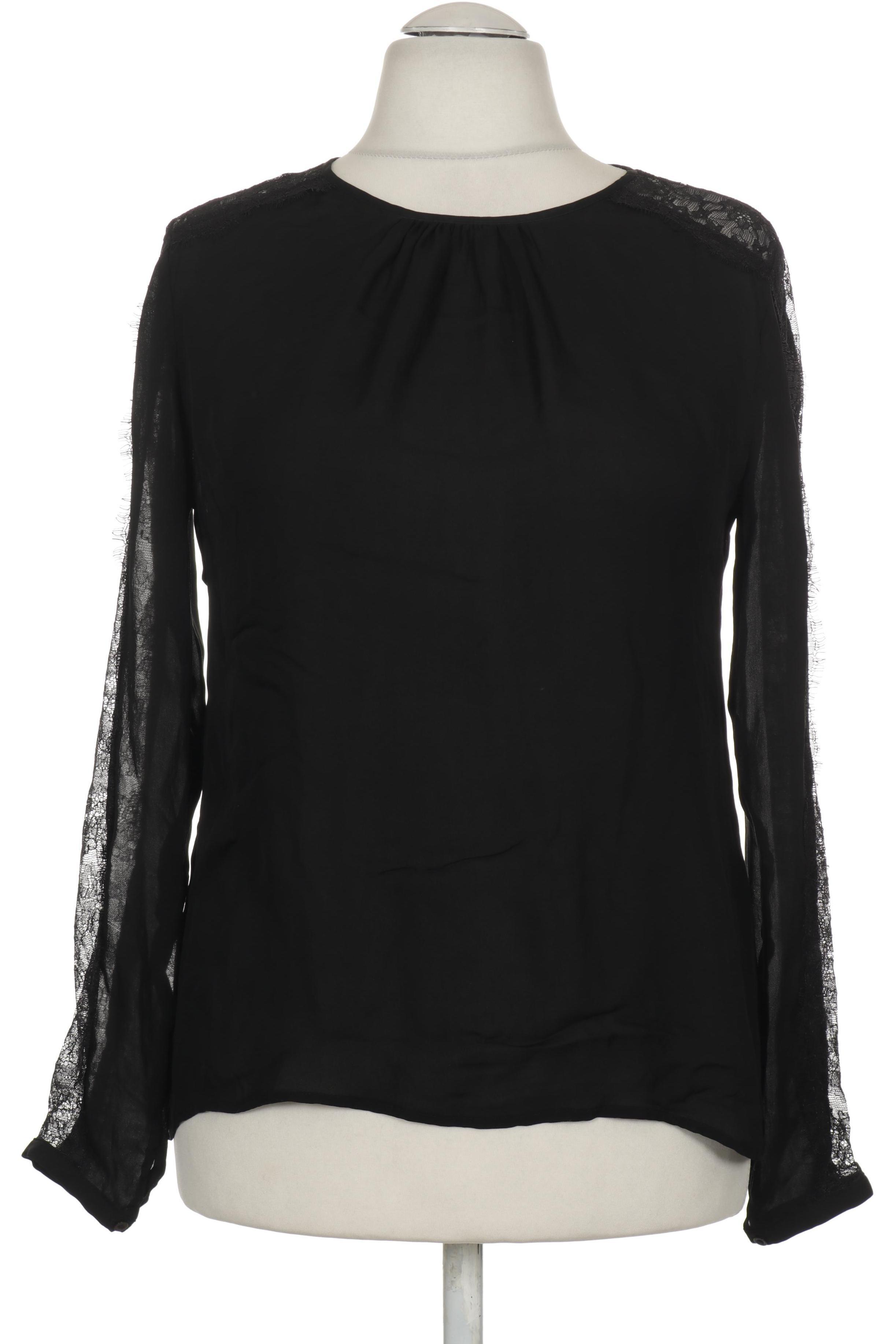 

Hallhuber Damen Bluse, schwarz, Gr. 38