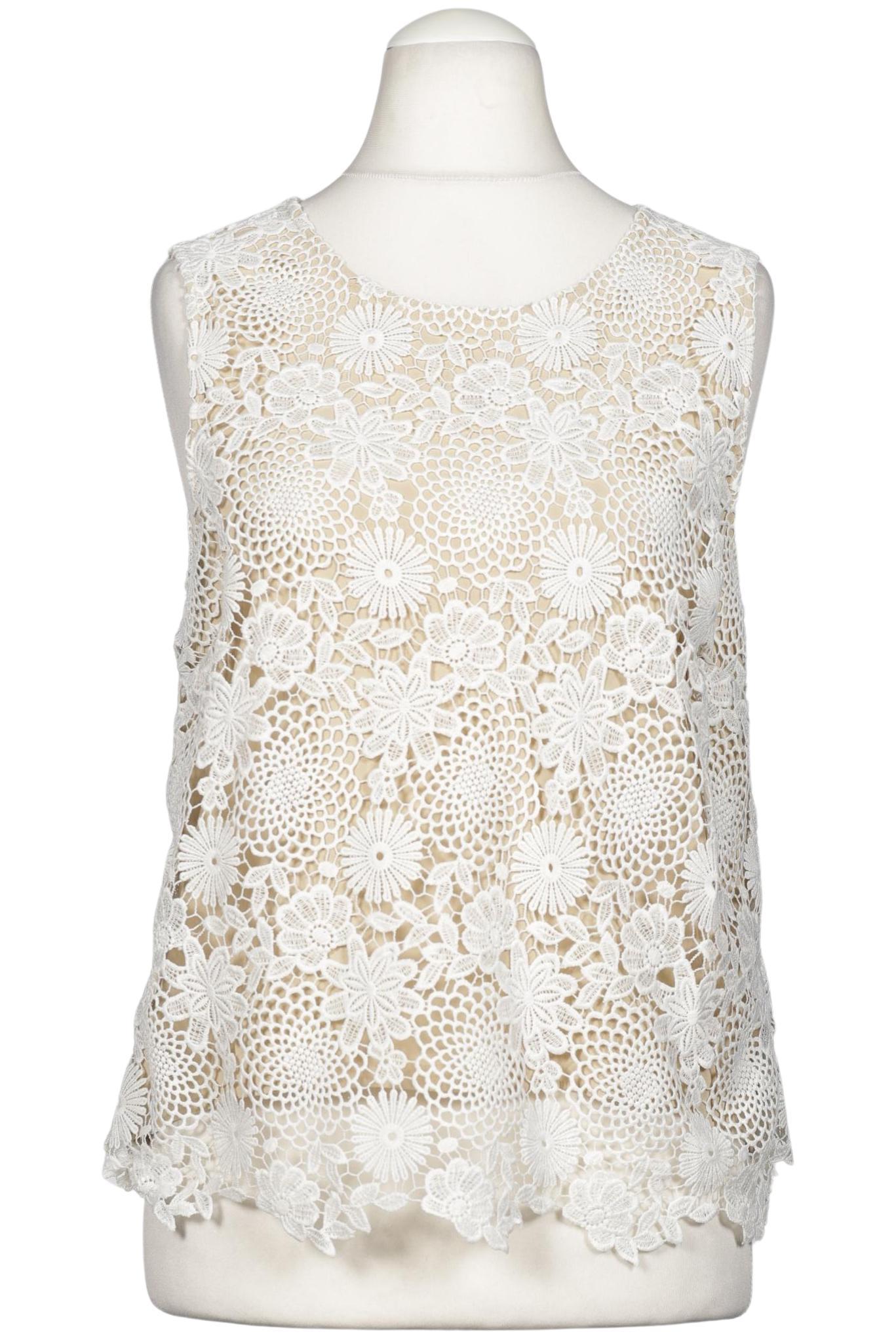 

Hallhuber Damen Bluse, weiß, Gr. 40