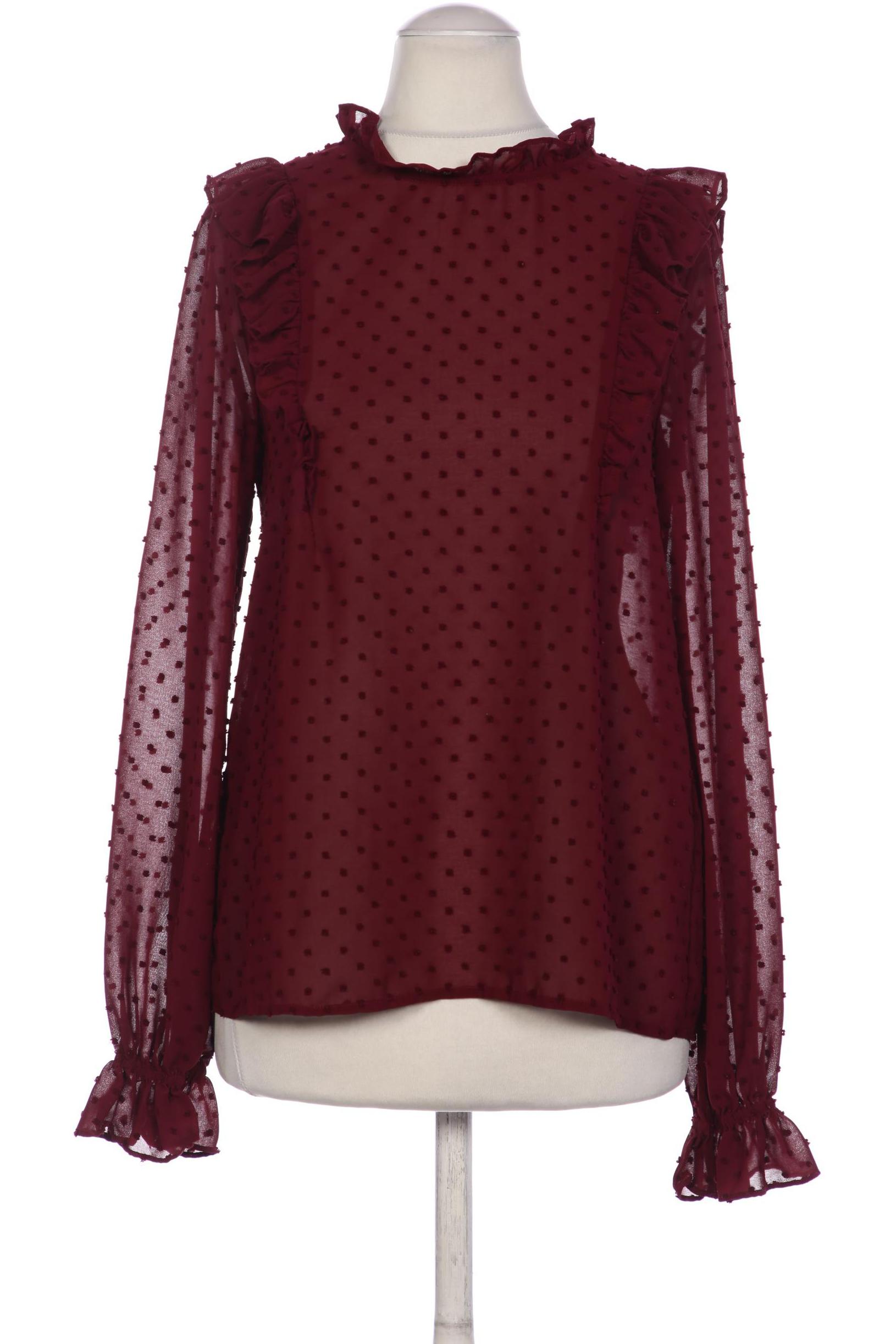 

Hallhuber Damen Bluse, bordeaux, Gr. 34