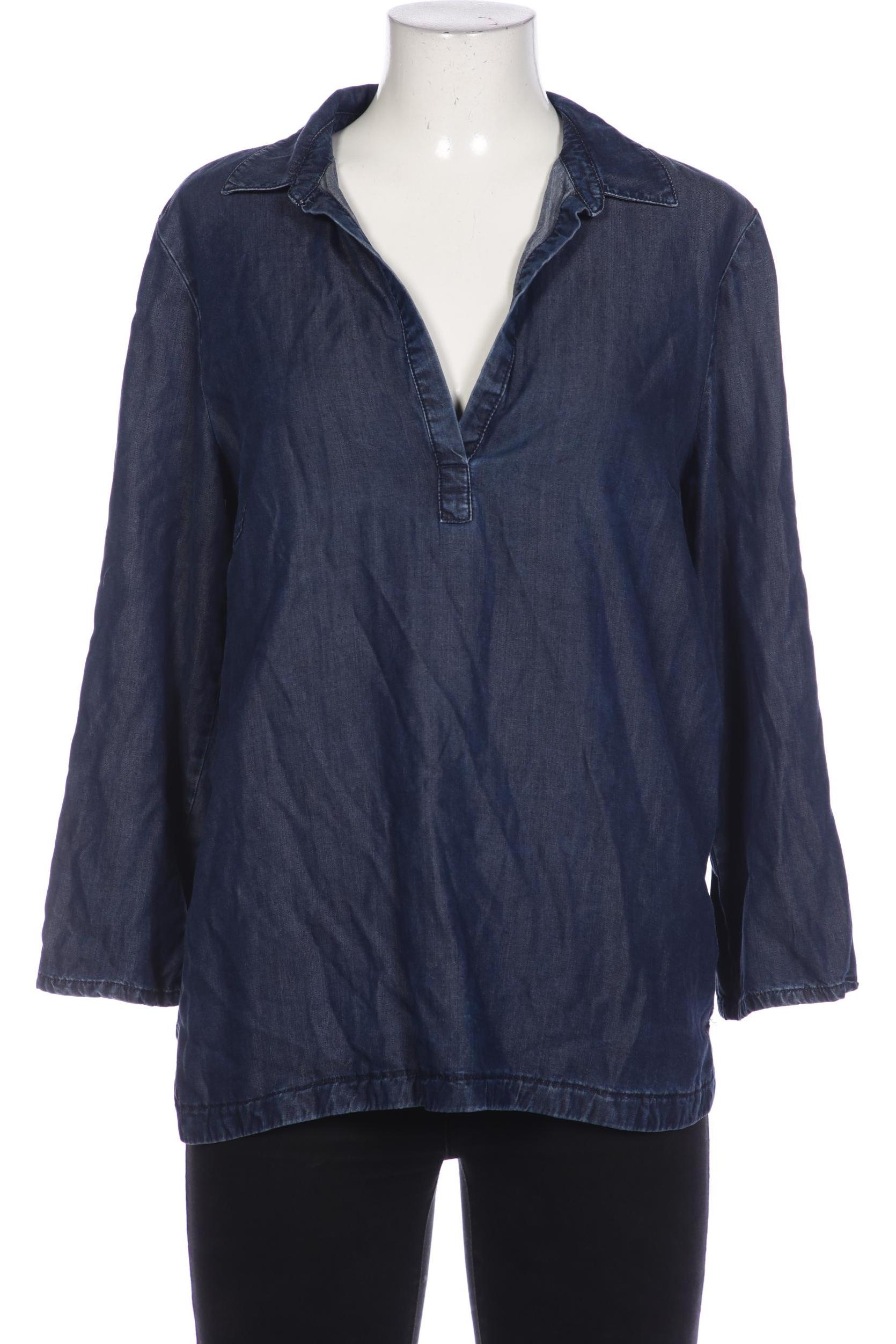 

Hallhuber Damen Bluse, marineblau, Gr. 40