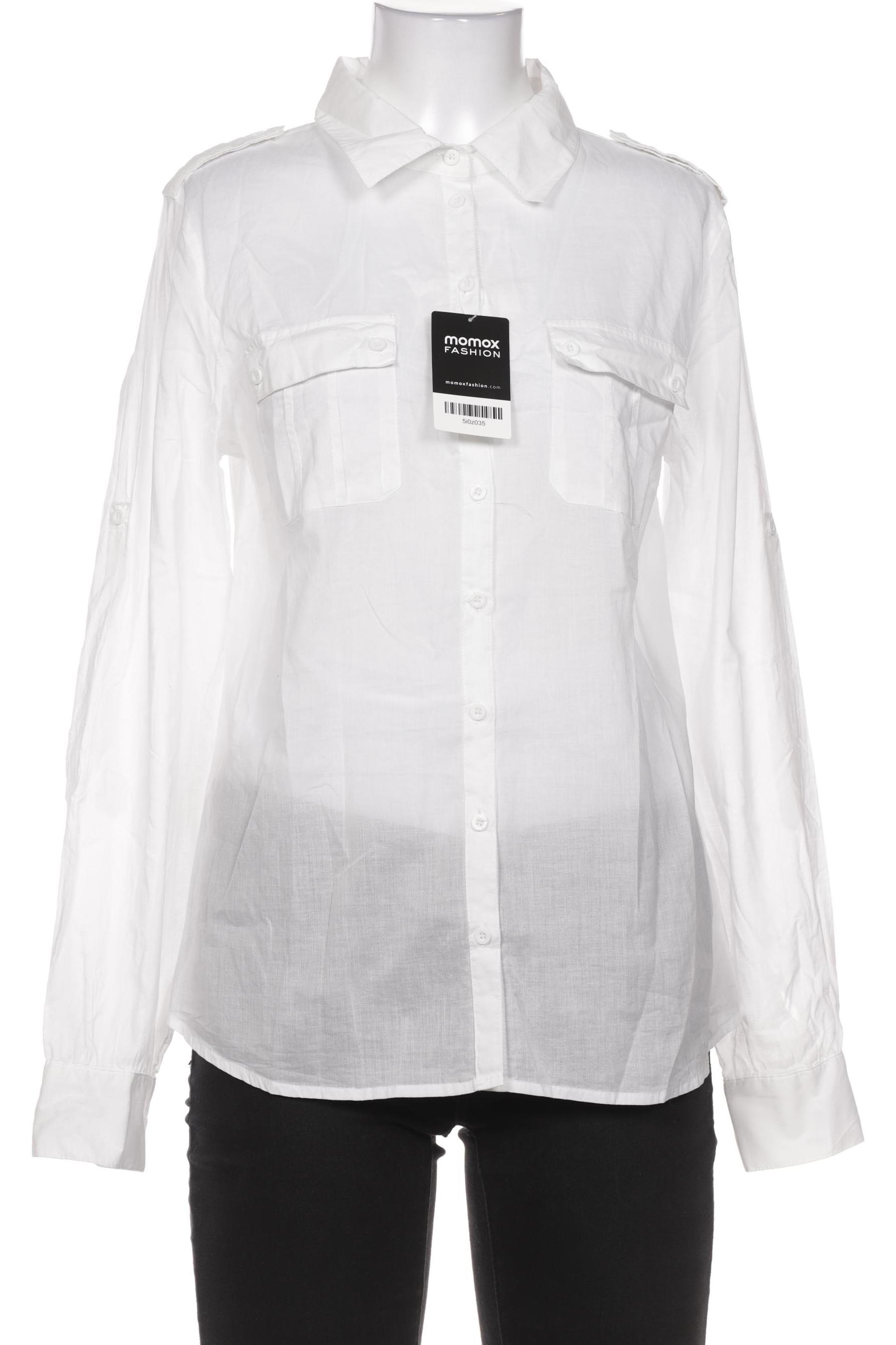 

Hallhuber Damen Bluse, weiß, Gr. 36
