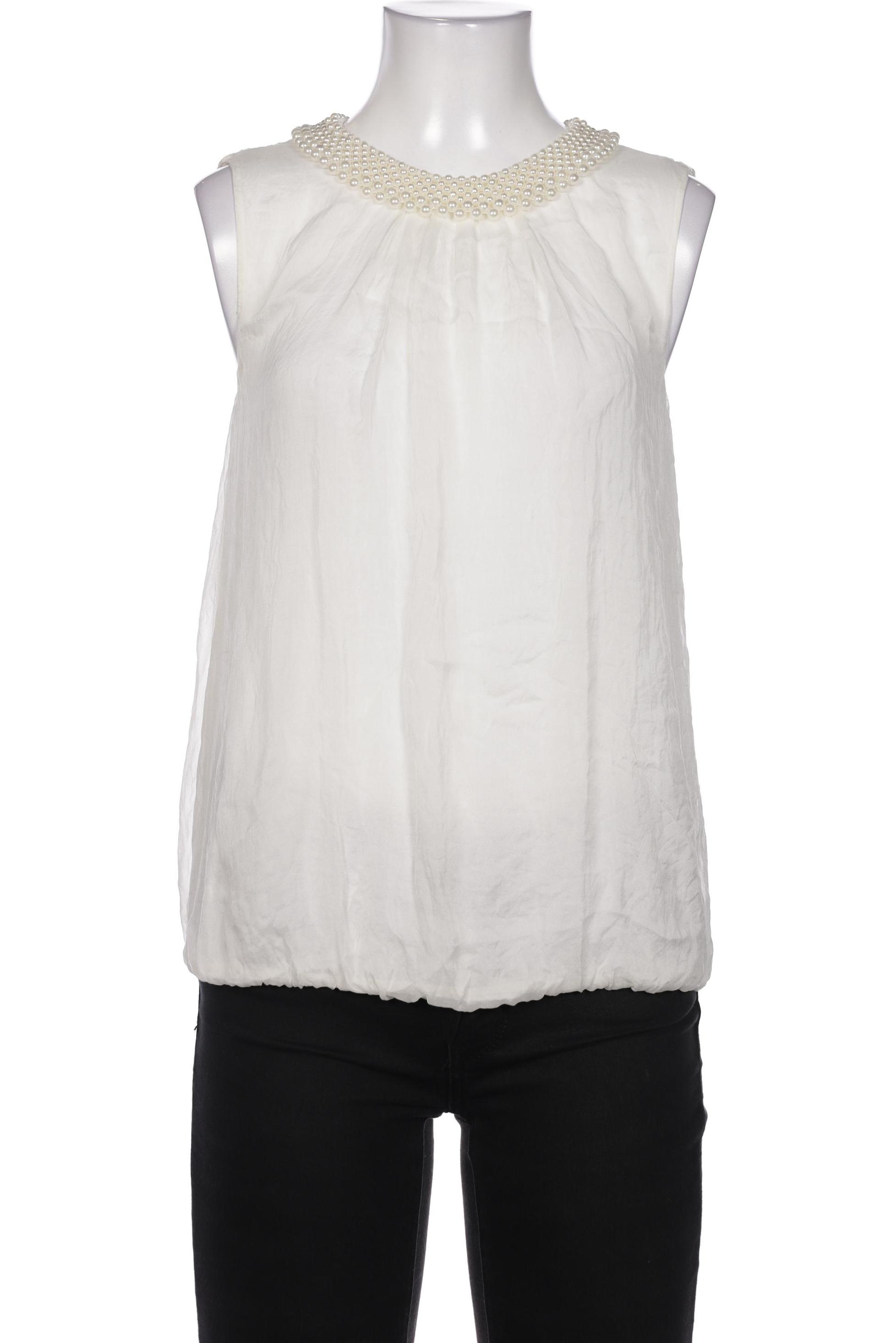 

Hallhuber Damen Bluse, cremeweiß, Gr. 38