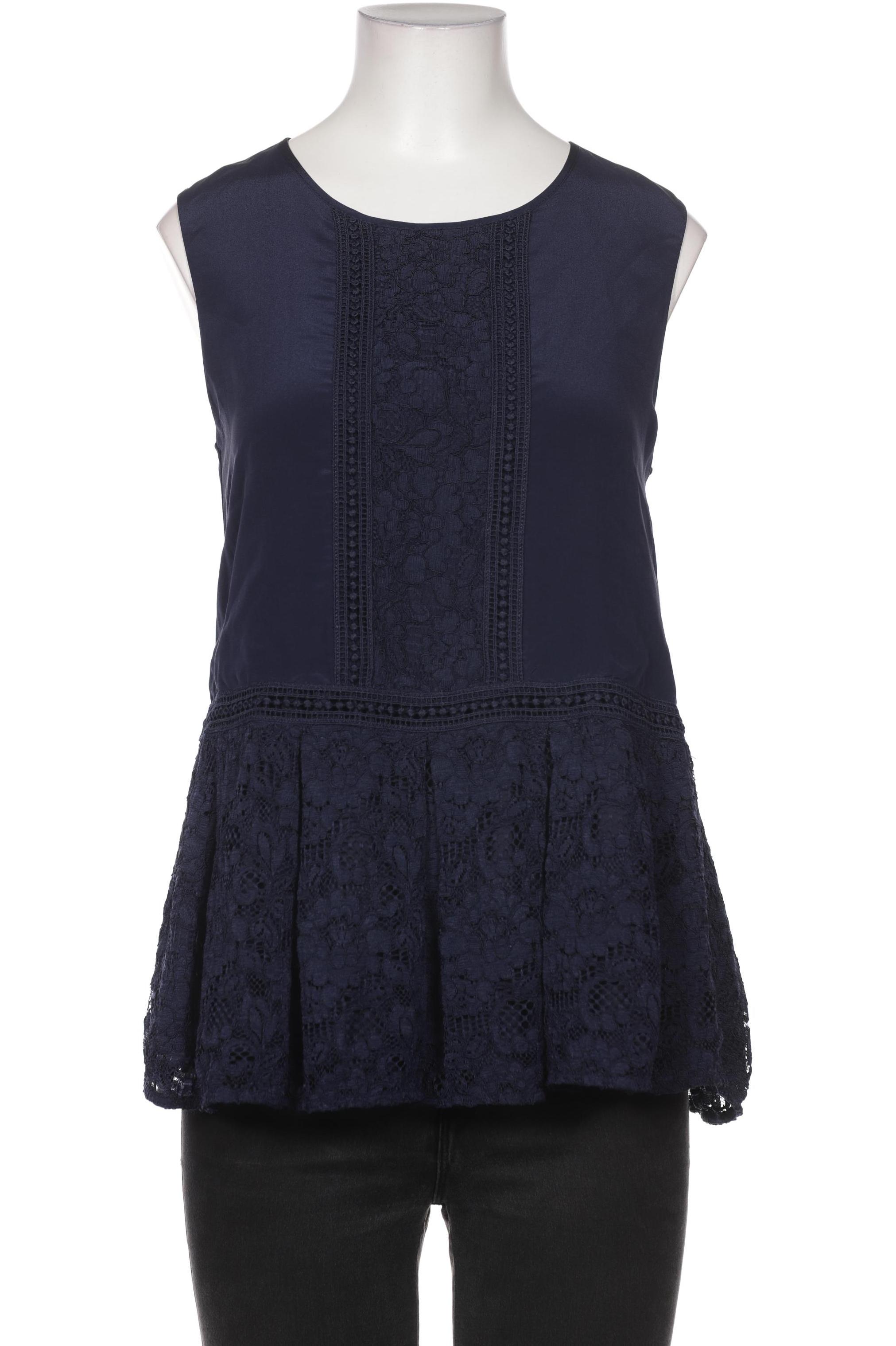 

Hallhuber Damen Bluse, marineblau, Gr. 36