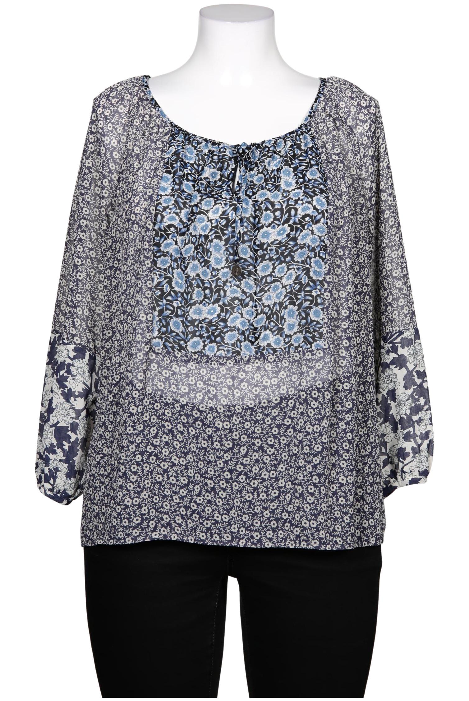 

Hallhuber Damen Bluse, blau, Gr. 42