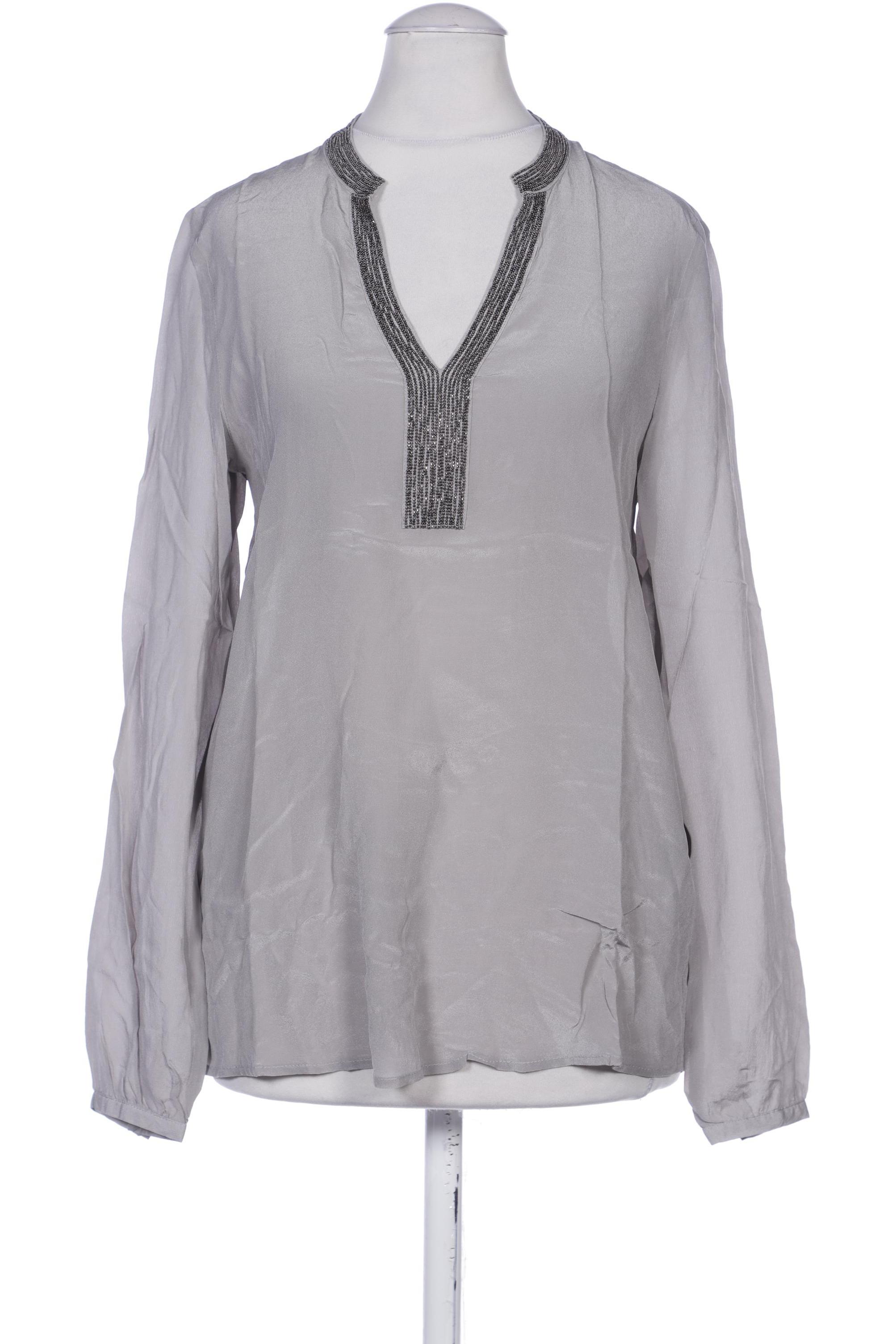 

Hallhuber Damen Bluse, grau, Gr. 34