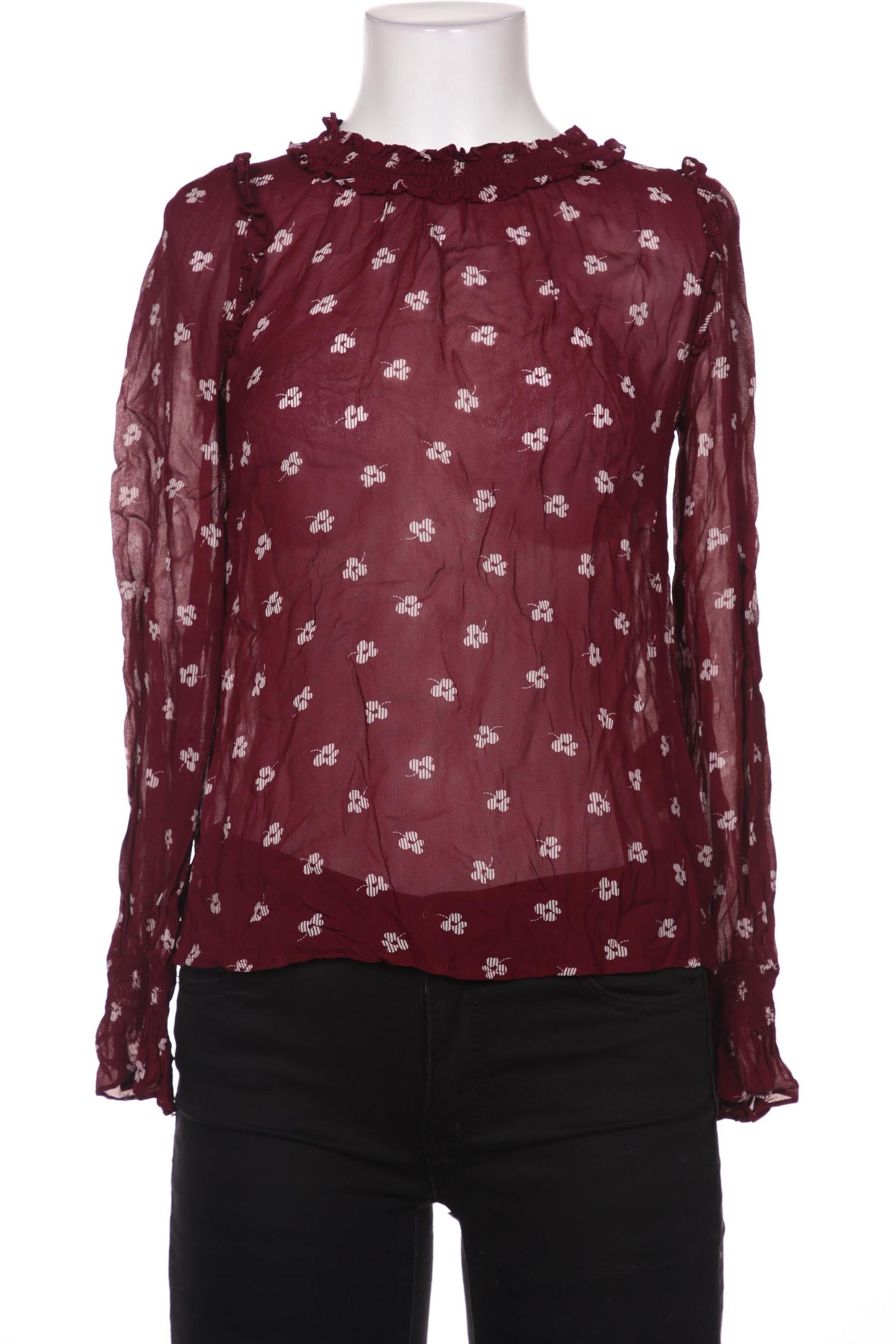 

Hallhuber Damen Bluse, bordeaux, Gr. 34