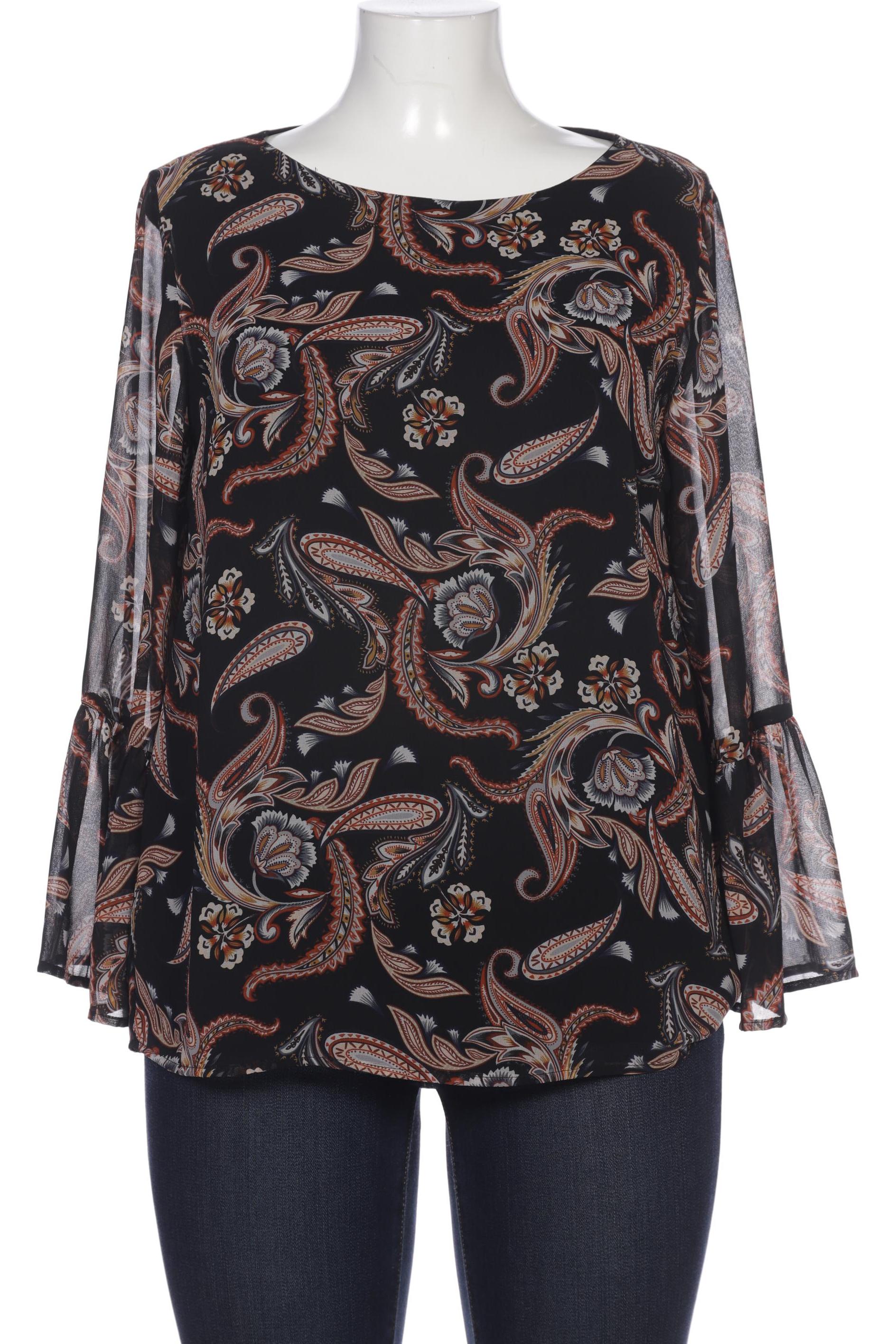 

Hallhuber Damen Bluse, schwarz, Gr. 42